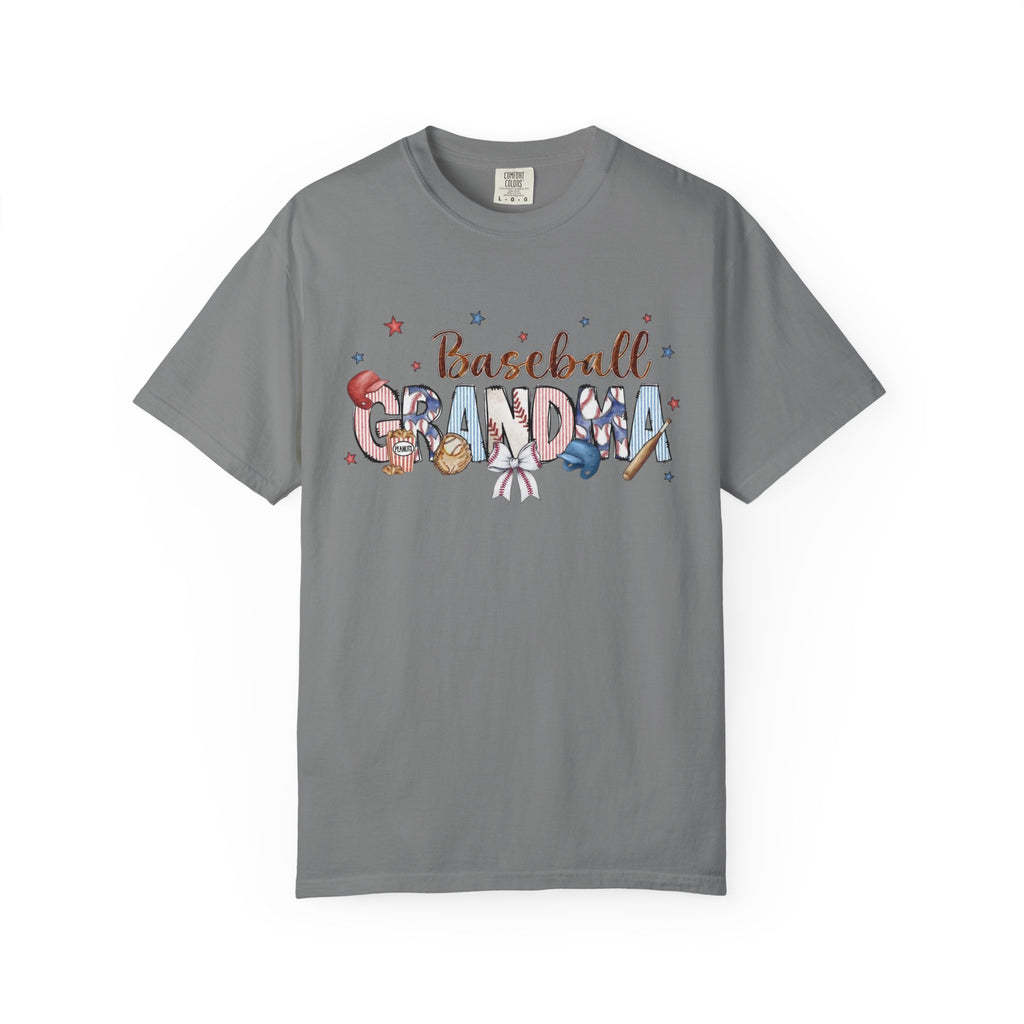 Baseball Grandma T-Shirt — Cute Sports Grandma Gift