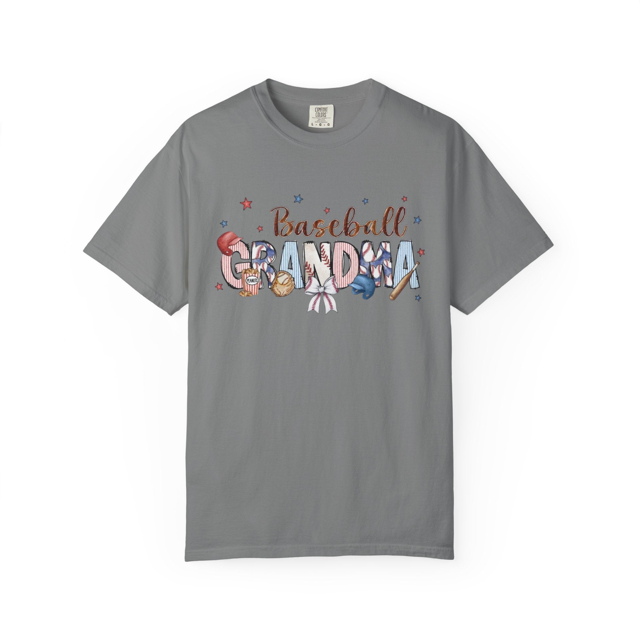 Baseball Grandma T-Shirt — Cute Sports Grandma Gift