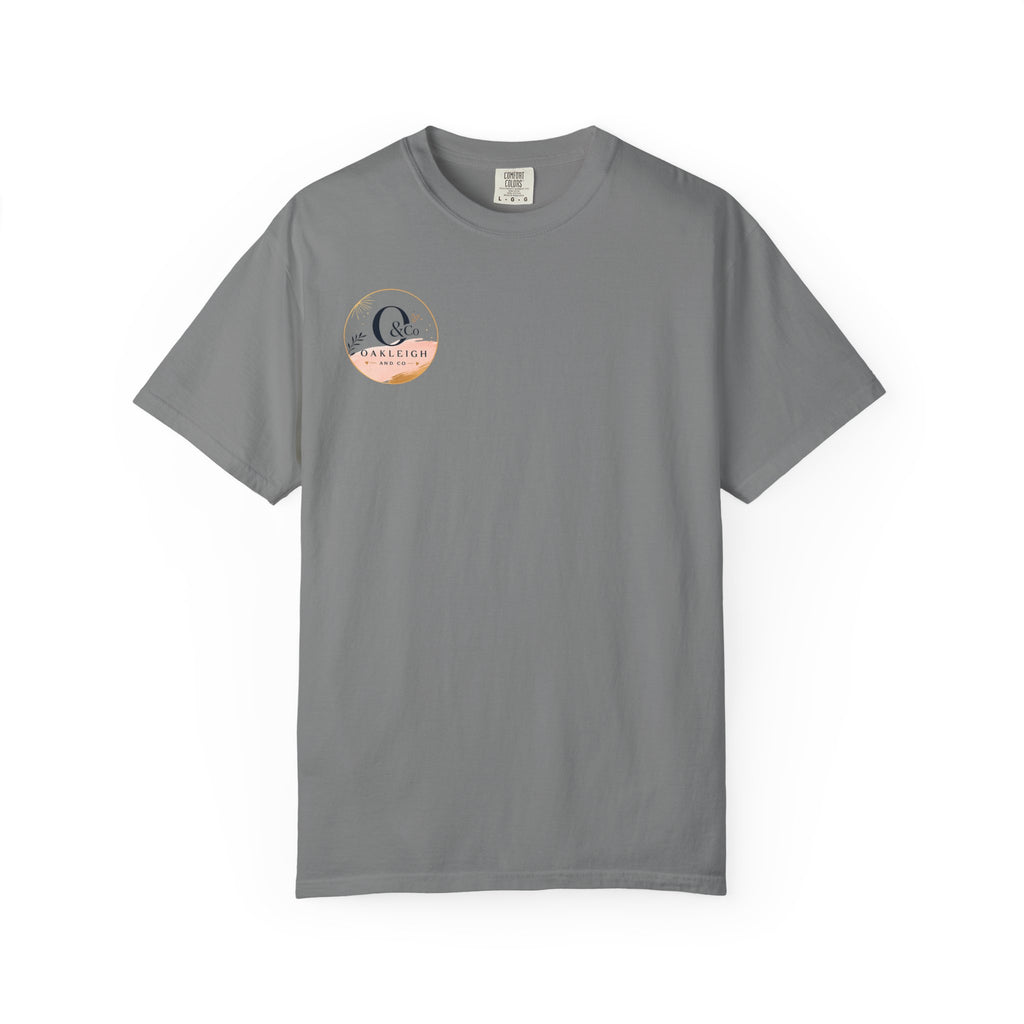Oakleigh & Co. Branded T‑Shirt — Minimal Logo Chest & Back Paintbrush Design