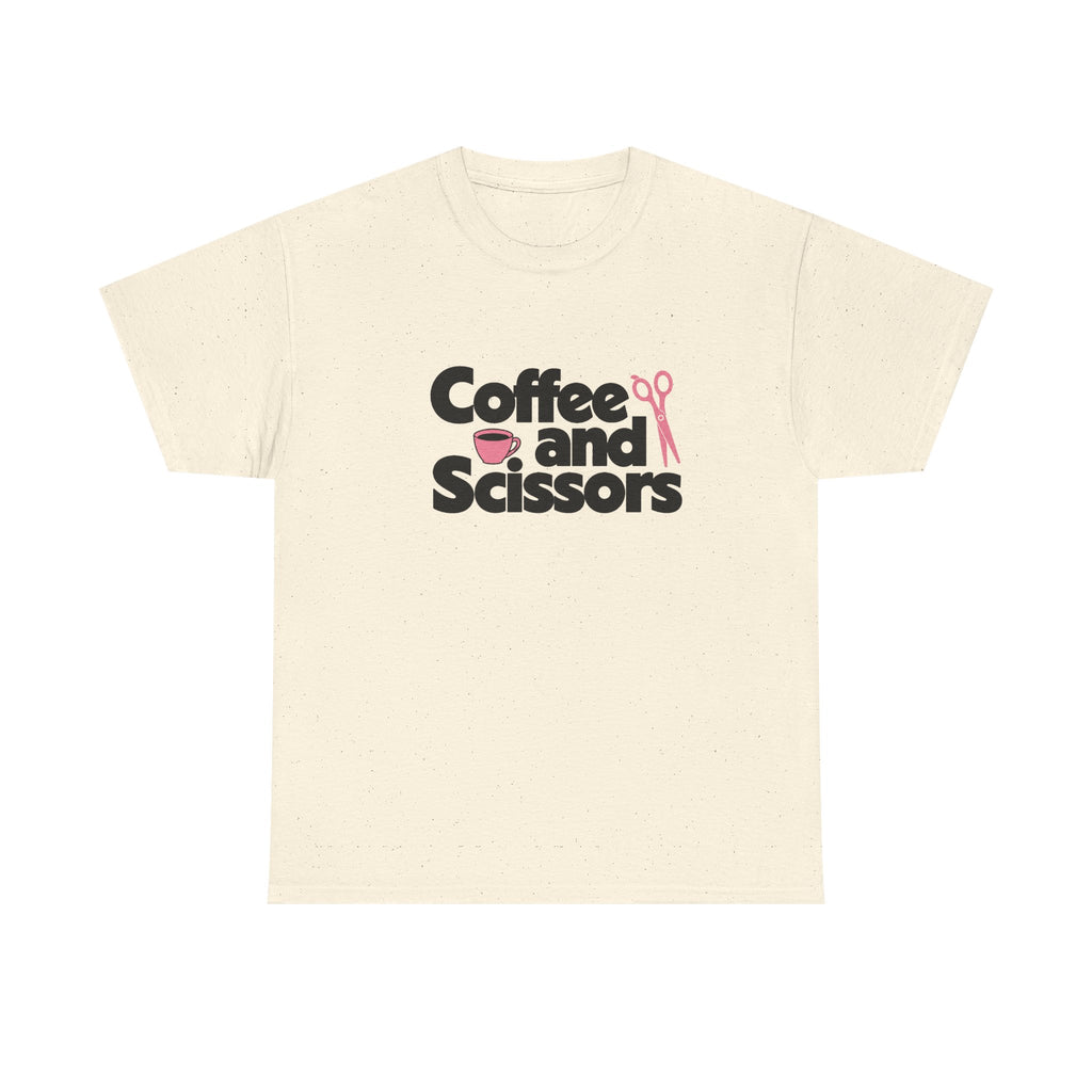 Coffee and Scissors Tee