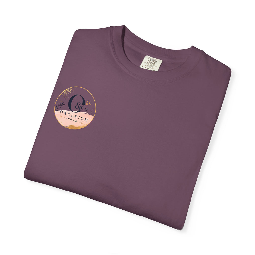Oakleigh & Co. Branded T‑Shirt — Minimal Logo Chest & Back Paintbrush Design