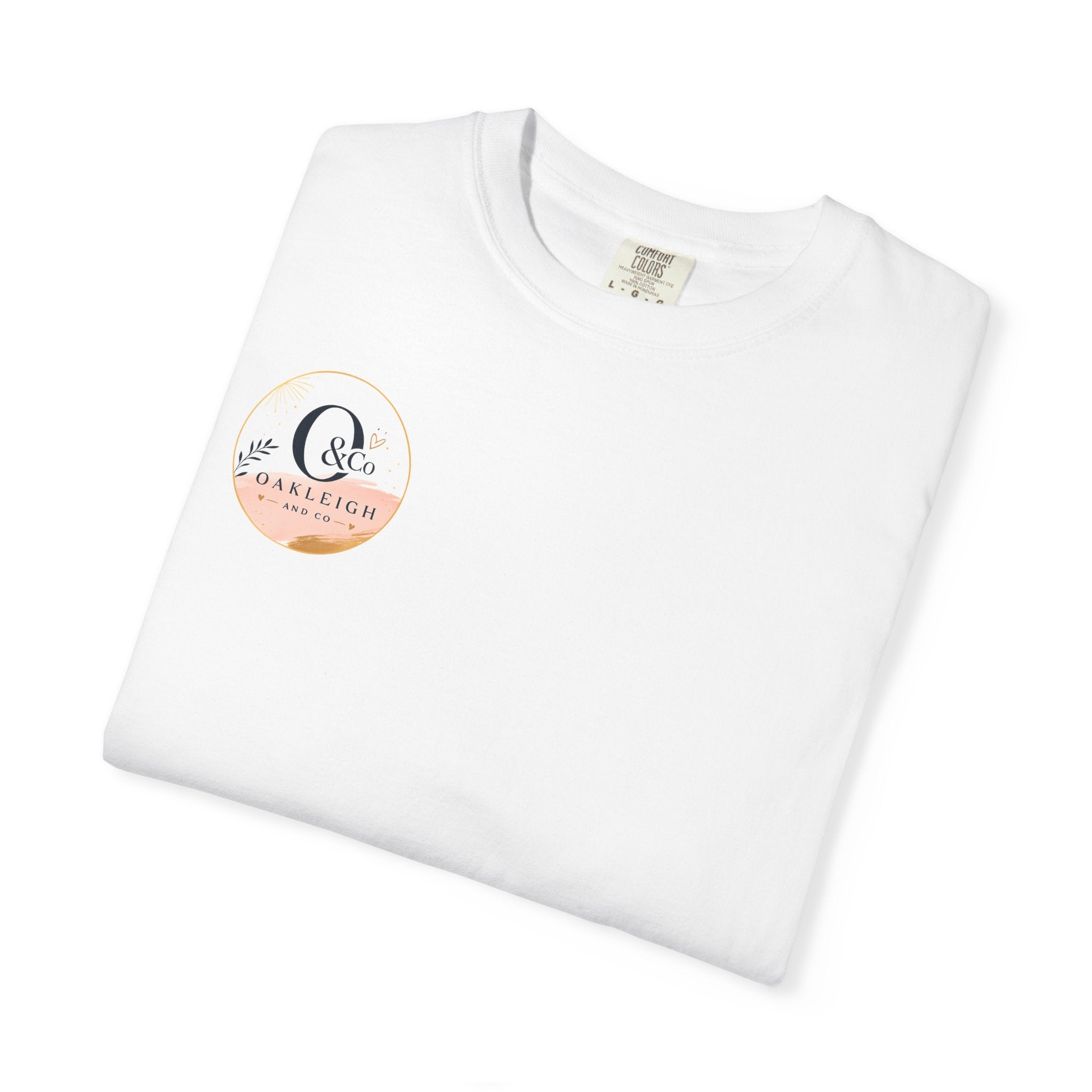 Oakleigh & Co. Branded T‑Shirt — Minimal Logo Chest & Back Paintbrush Design