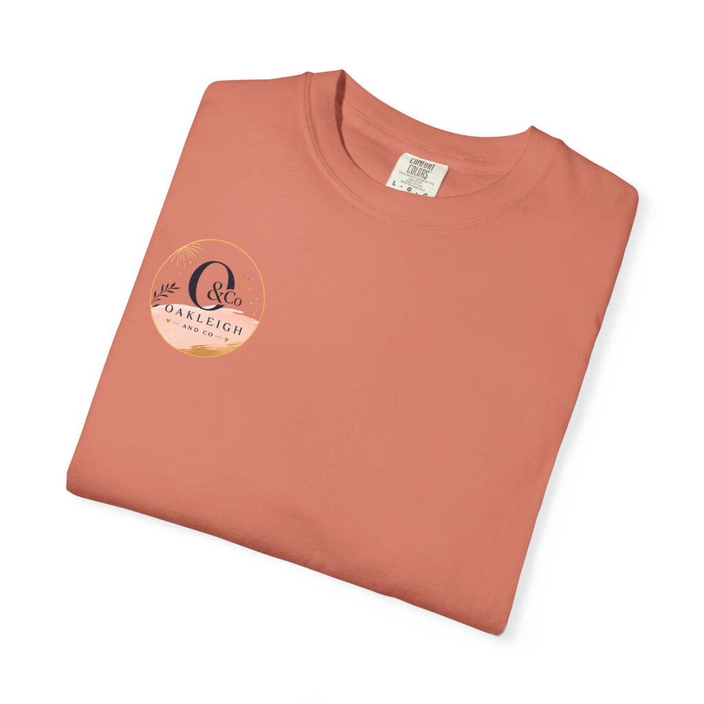 Oakleigh & Co. Branded T‑Shirt — Minimal Logo Chest & Back Paintbrush Design