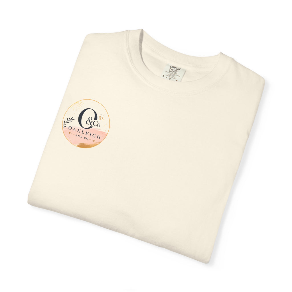 Oakleigh & Co. Branded T‑Shirt — Minimal Logo Chest & Back Paintbrush Design