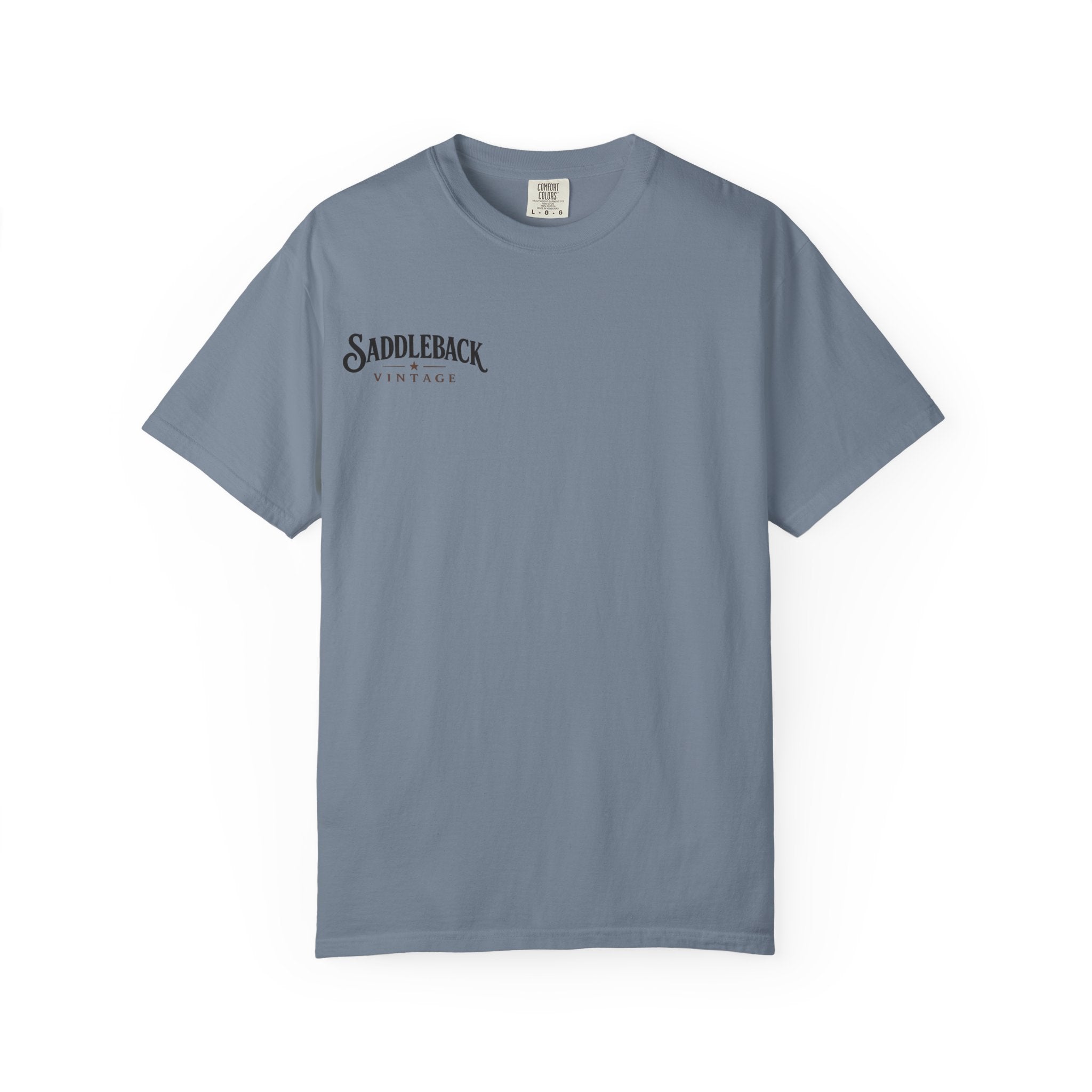 Saddleback Vintage T-Shirt — Rustic Furniture Store Logo Tee