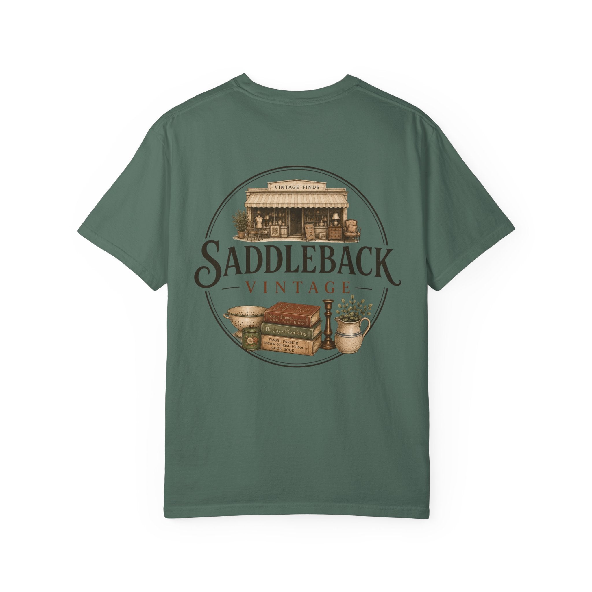 Saddleback Vintage T-Shirt — Rustic Furniture Store Logo Tee