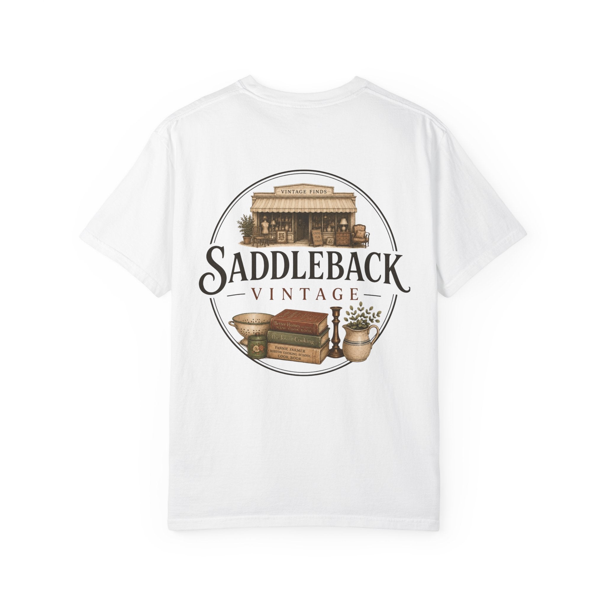 Saddleback Vintage T-Shirt — Rustic Furniture Store Logo Tee