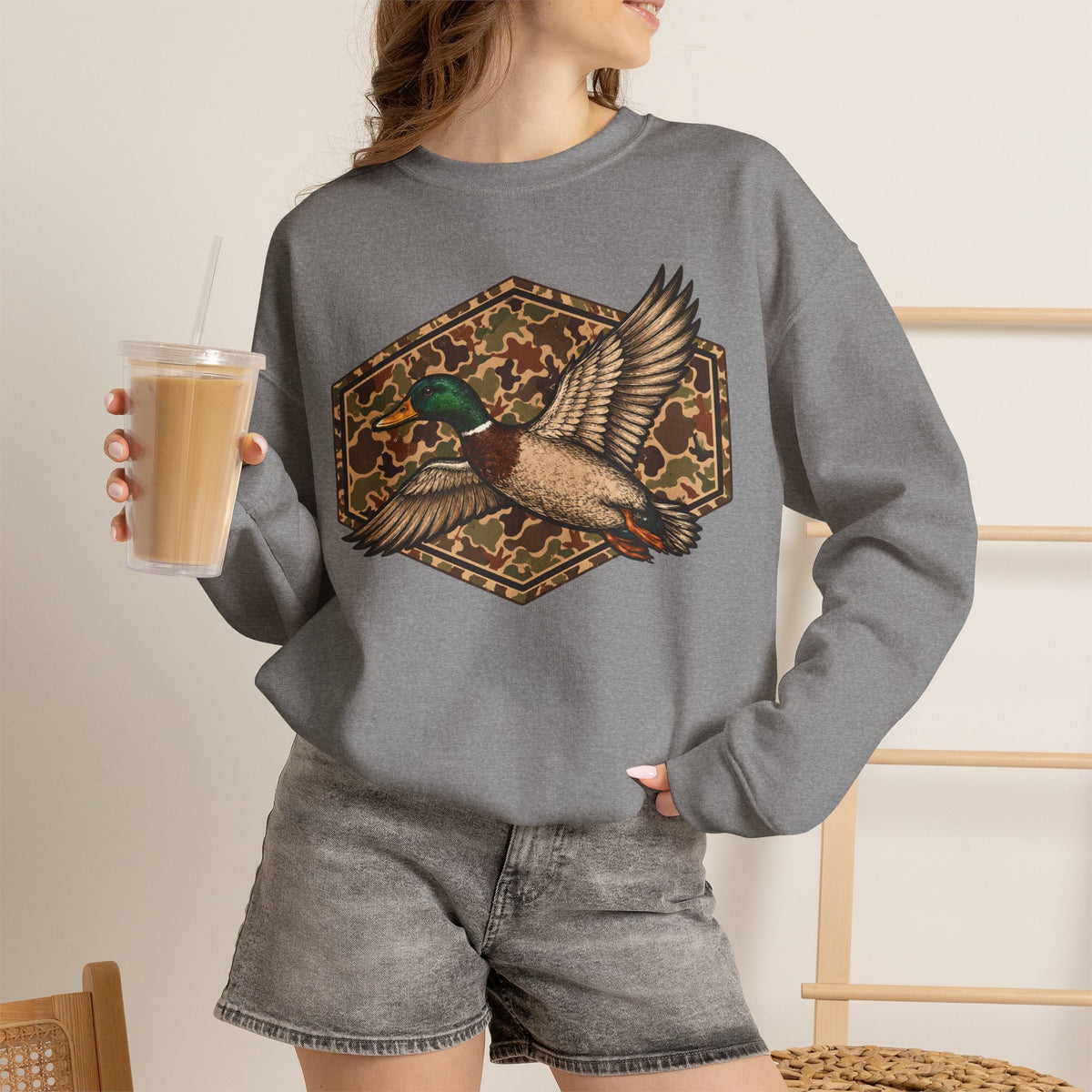 Camo Duck Sweatshirt