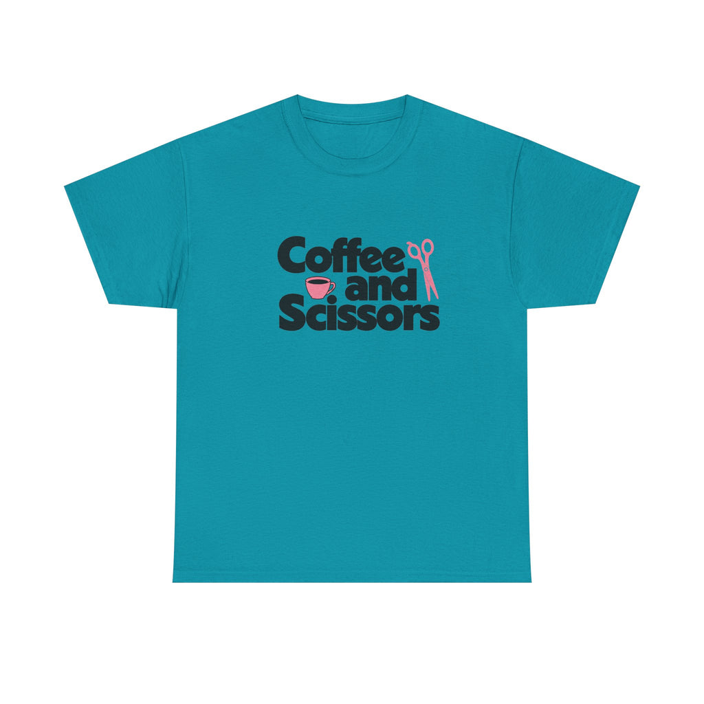 Coffee and Scissors Tee