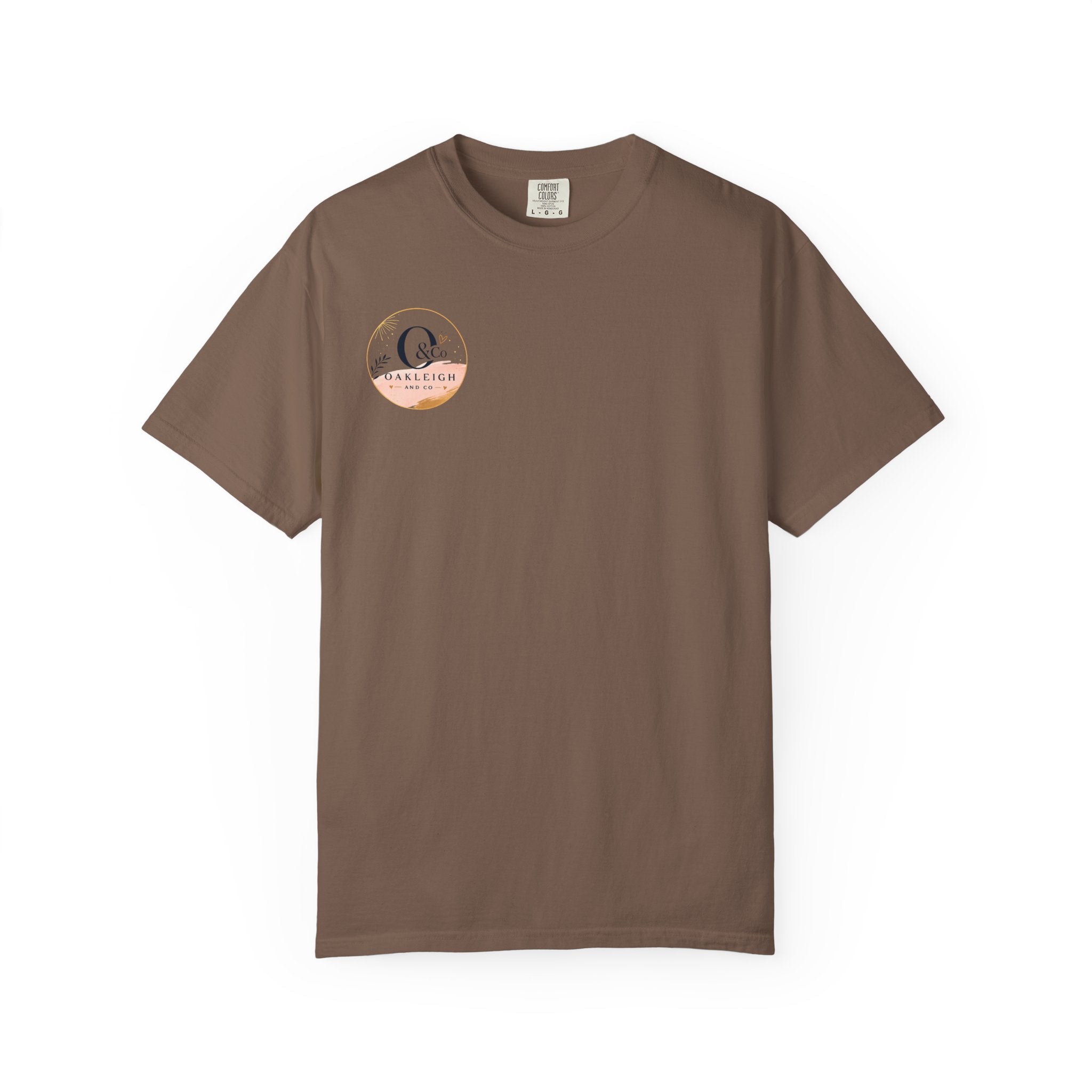 Oakleigh & Co. Branded T‑Shirt — Minimal Logo Chest & Back Paintbrush Design