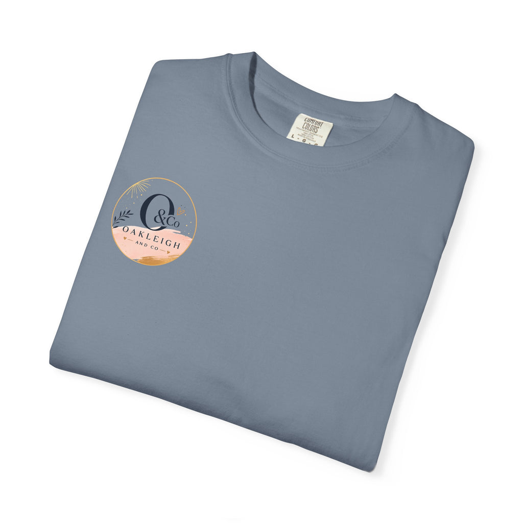 Oakleigh & Co. Branded T‑Shirt — Minimal Logo Chest & Back Paintbrush Design