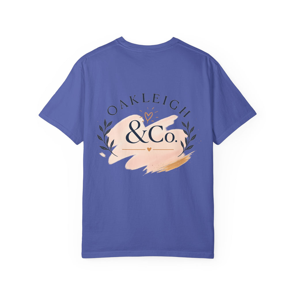 Oakleigh & Co. Branded T‑Shirt — Minimal Logo Chest & Back Paintbrush Design