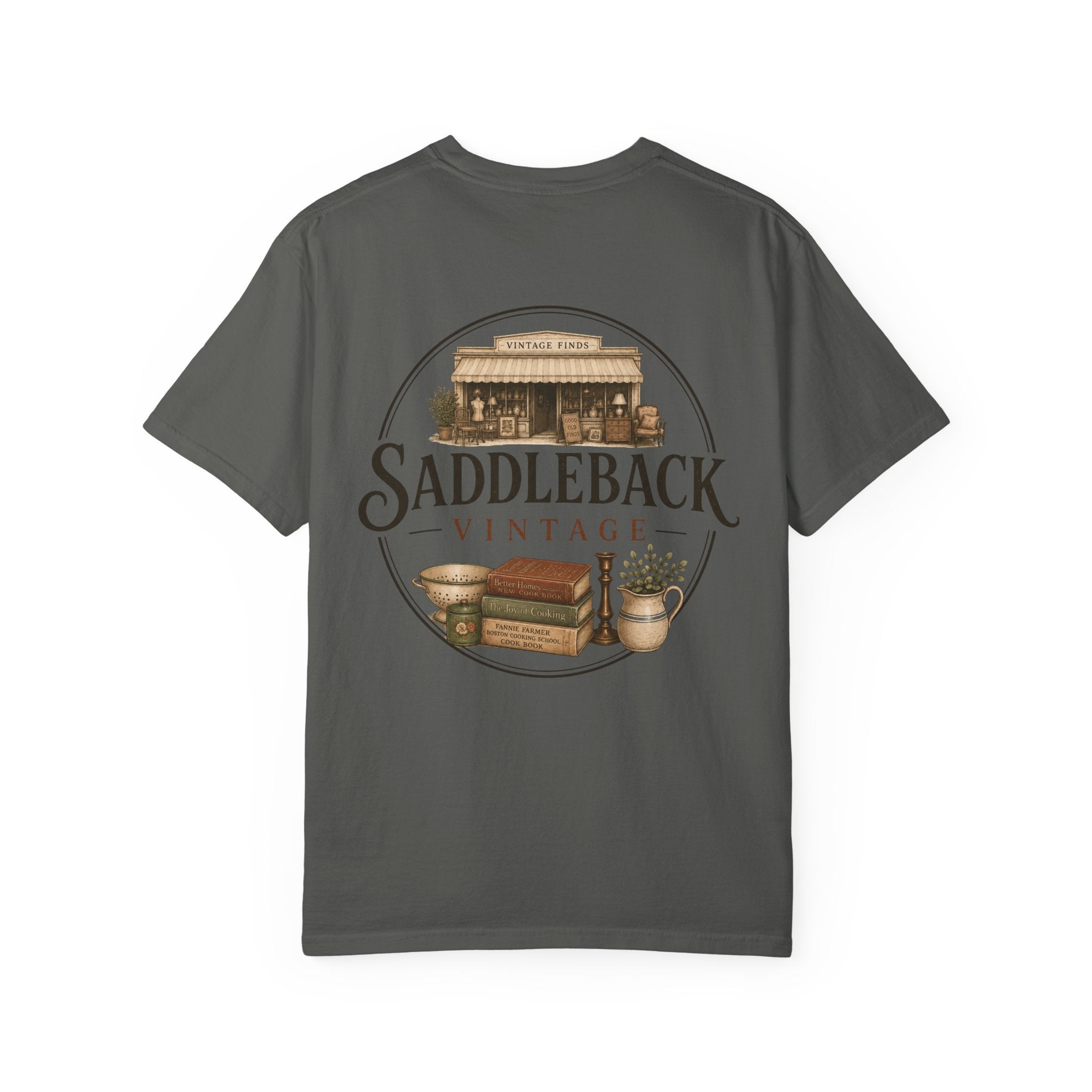 Saddleback Vintage T-Shirt — Rustic Furniture Store Logo Tee
