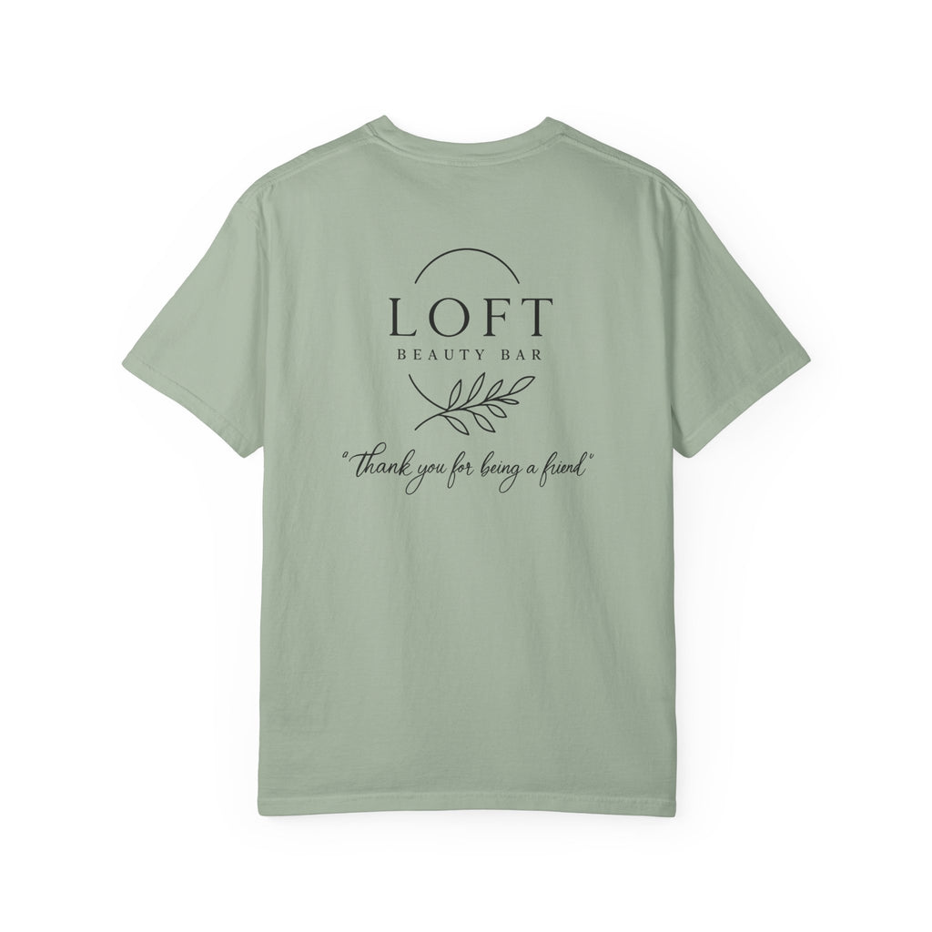 LOFT Beauty Bar Logo T-Shirt — 'Thank you for being a friend' Staff & Promo Tee