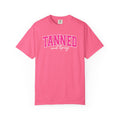 T-Shirt — "TANNED" Pink Arch Graphic Tee