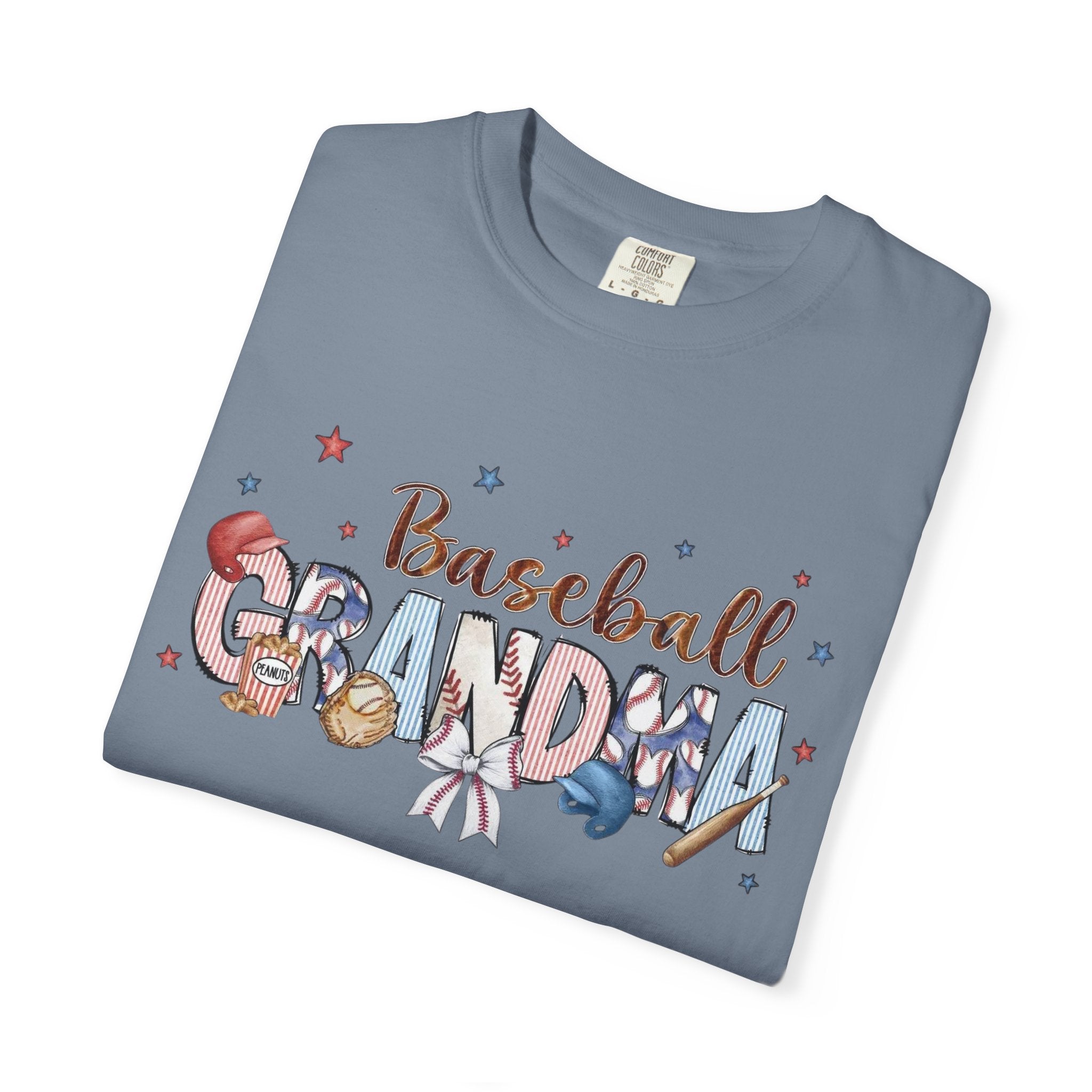 Baseball Grandma T-Shirt — Cute Sports Grandma Gift