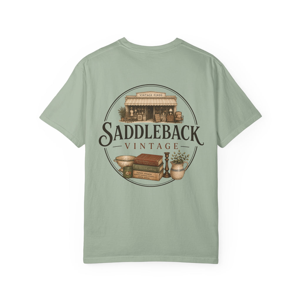 Saddleback Vintage T-Shirt — Rustic Furniture Store Logo Tee