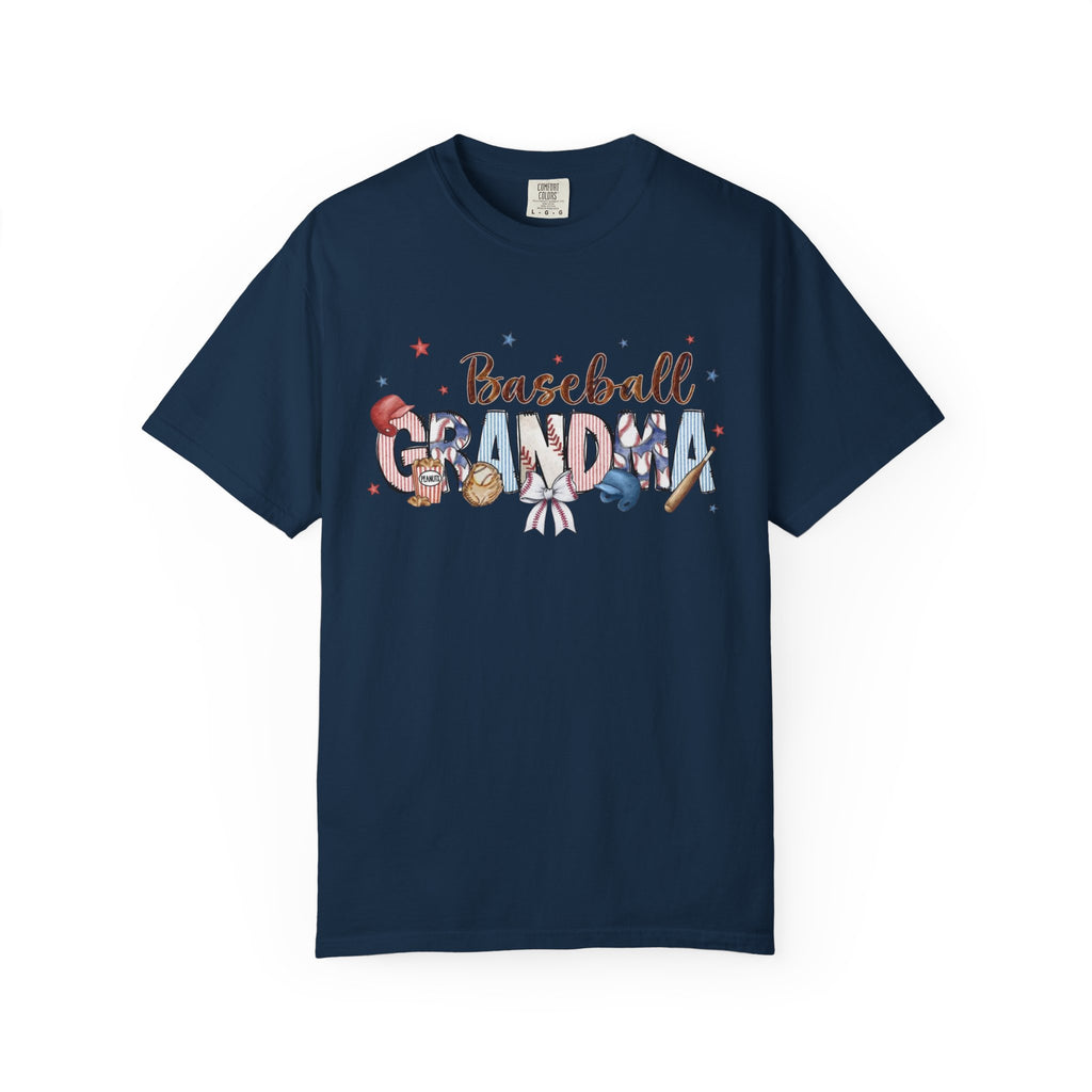 Baseball Grandma T-Shirt — Cute Sports Grandma Gift