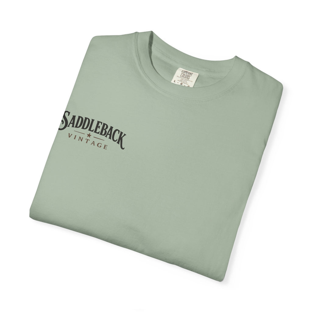 Saddleback Vintage T-Shirt — Rustic Furniture Store Logo Tee