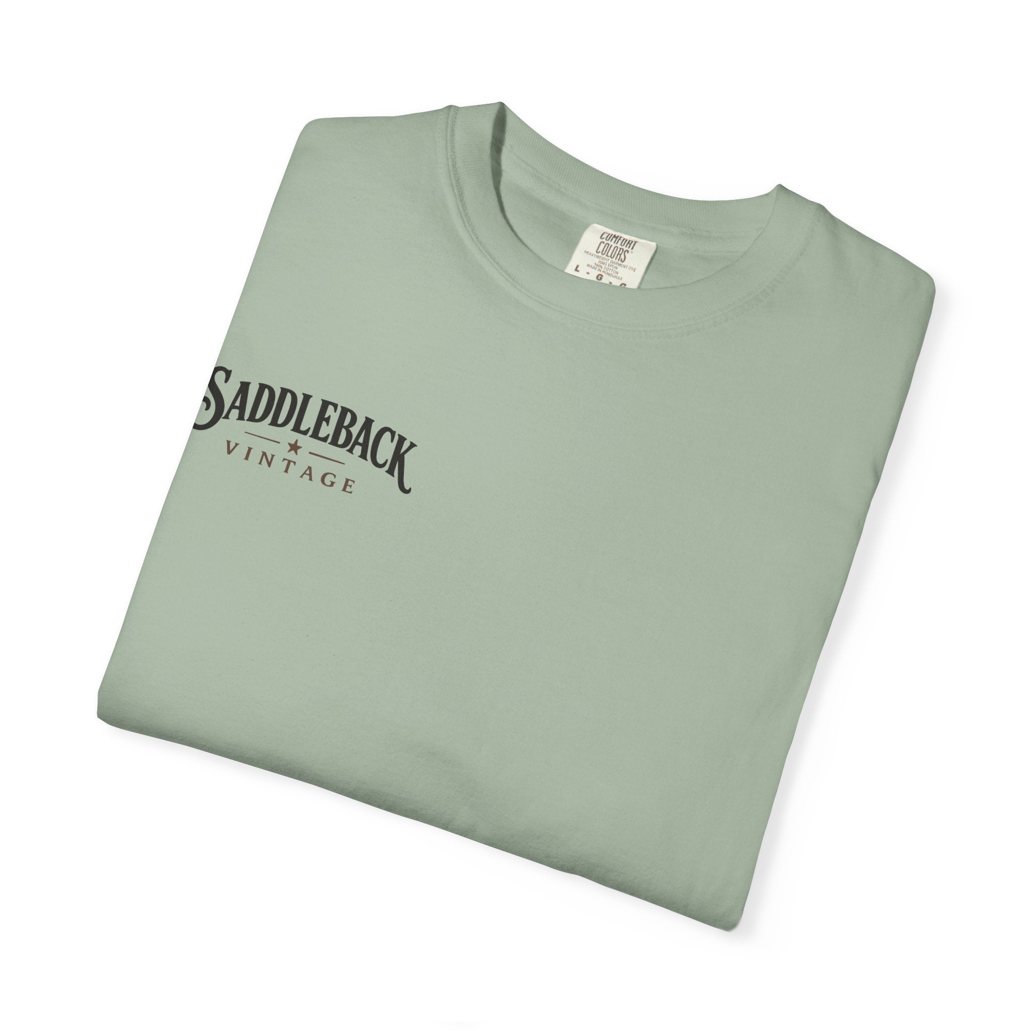 Saddleback Vintage T-Shirt — Rustic Furniture Store Logo Tee