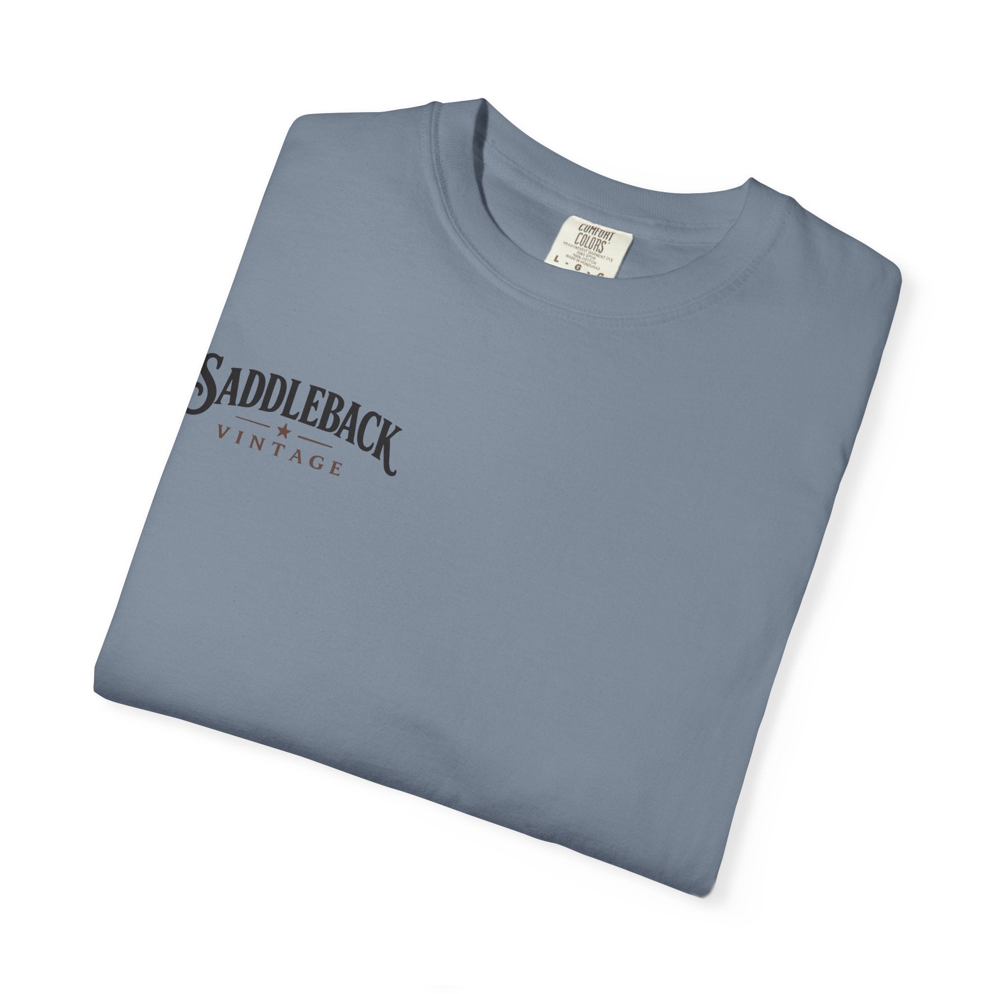 Saddleback Vintage T-Shirt — Rustic Furniture Store Logo Tee
