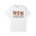 Mama Faith T-Shirt — "Jesus Made Her A Mama" Christian Floral Tee