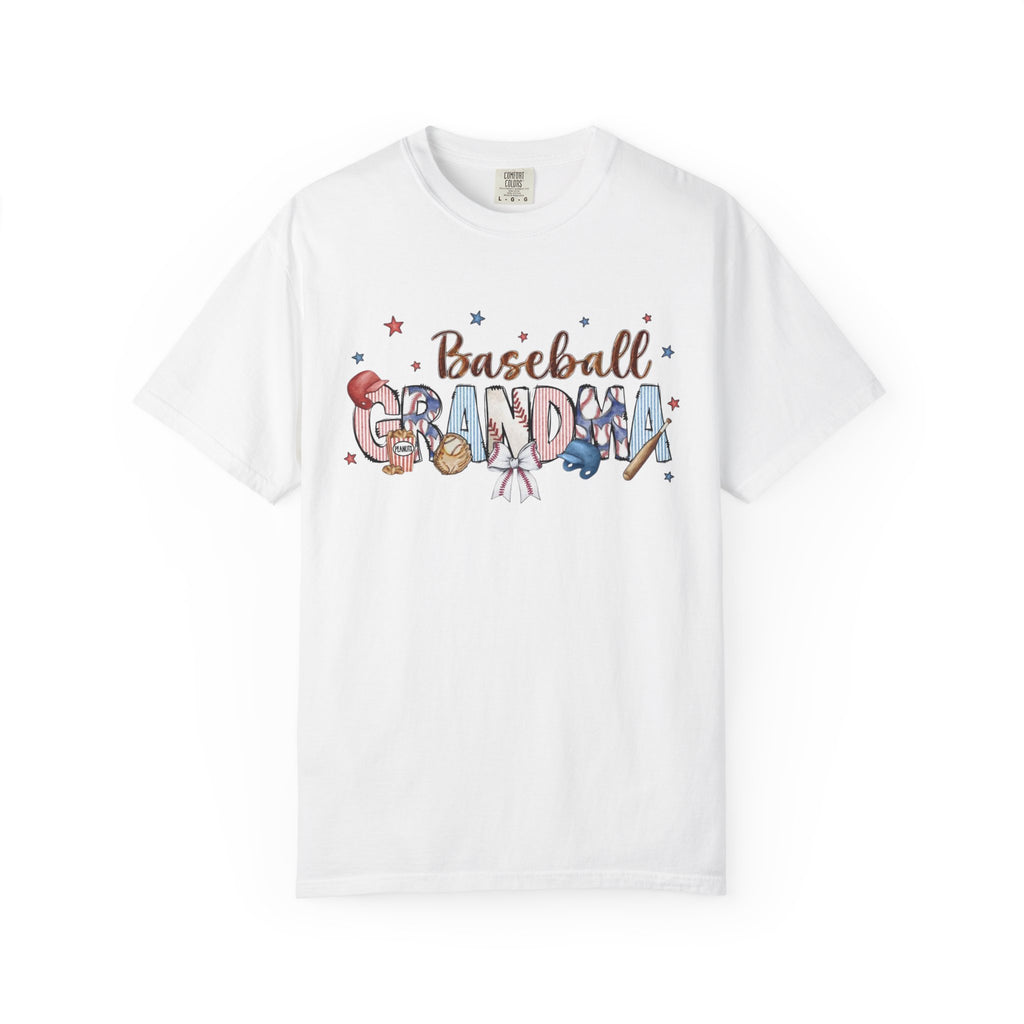Baseball Grandma T-Shirt — Cute Sports Grandma Gift
