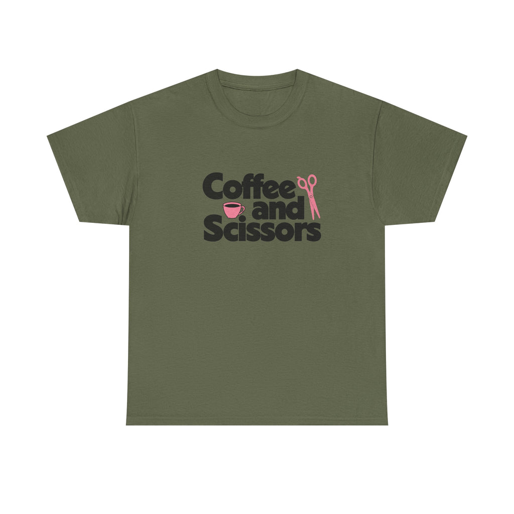 Coffee and Scissors Tee