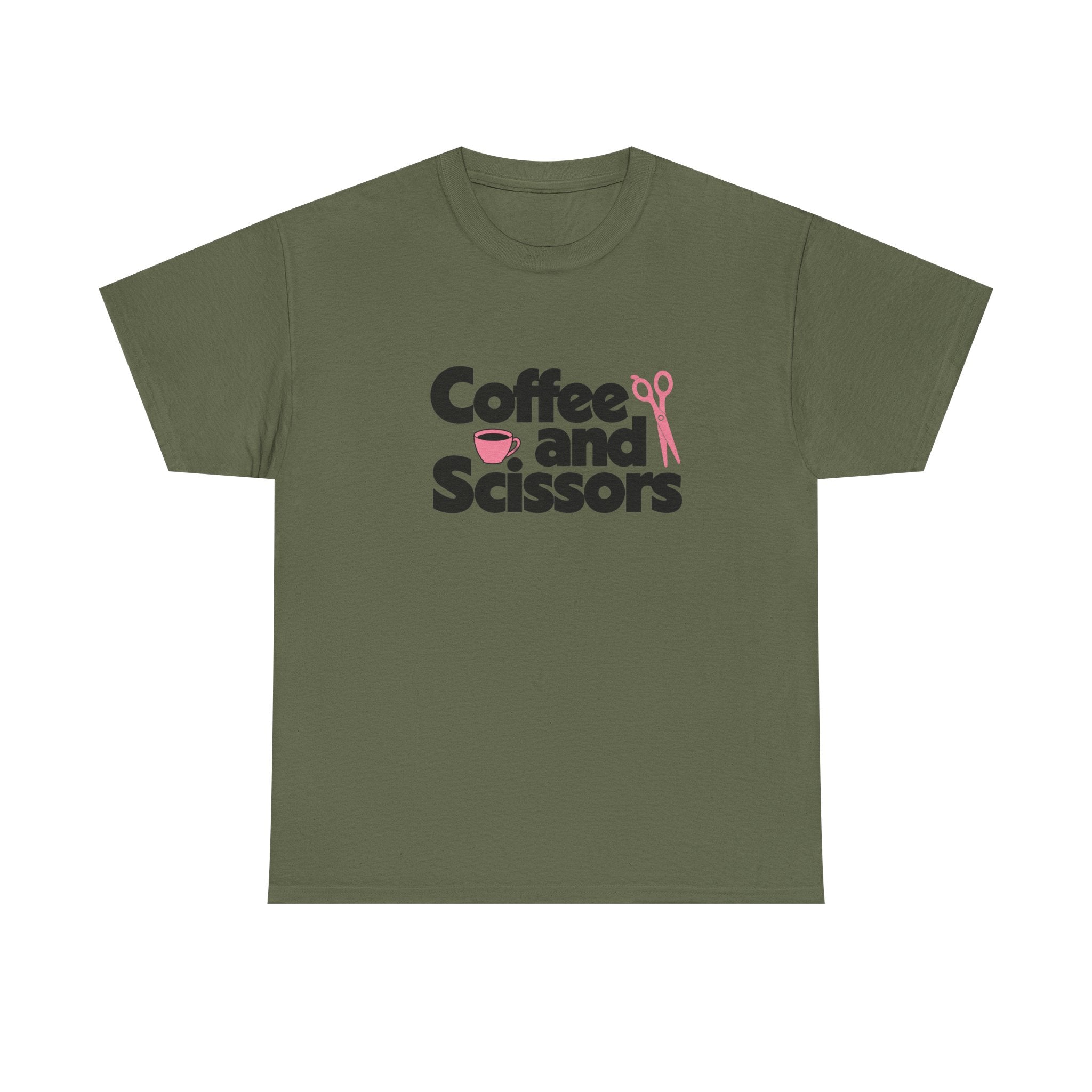 Coffee and Scissors Tee