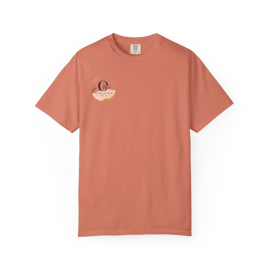 Oakleigh & Co. Branded T‑Shirt — Minimal Logo Chest & Back Paintbrush Design