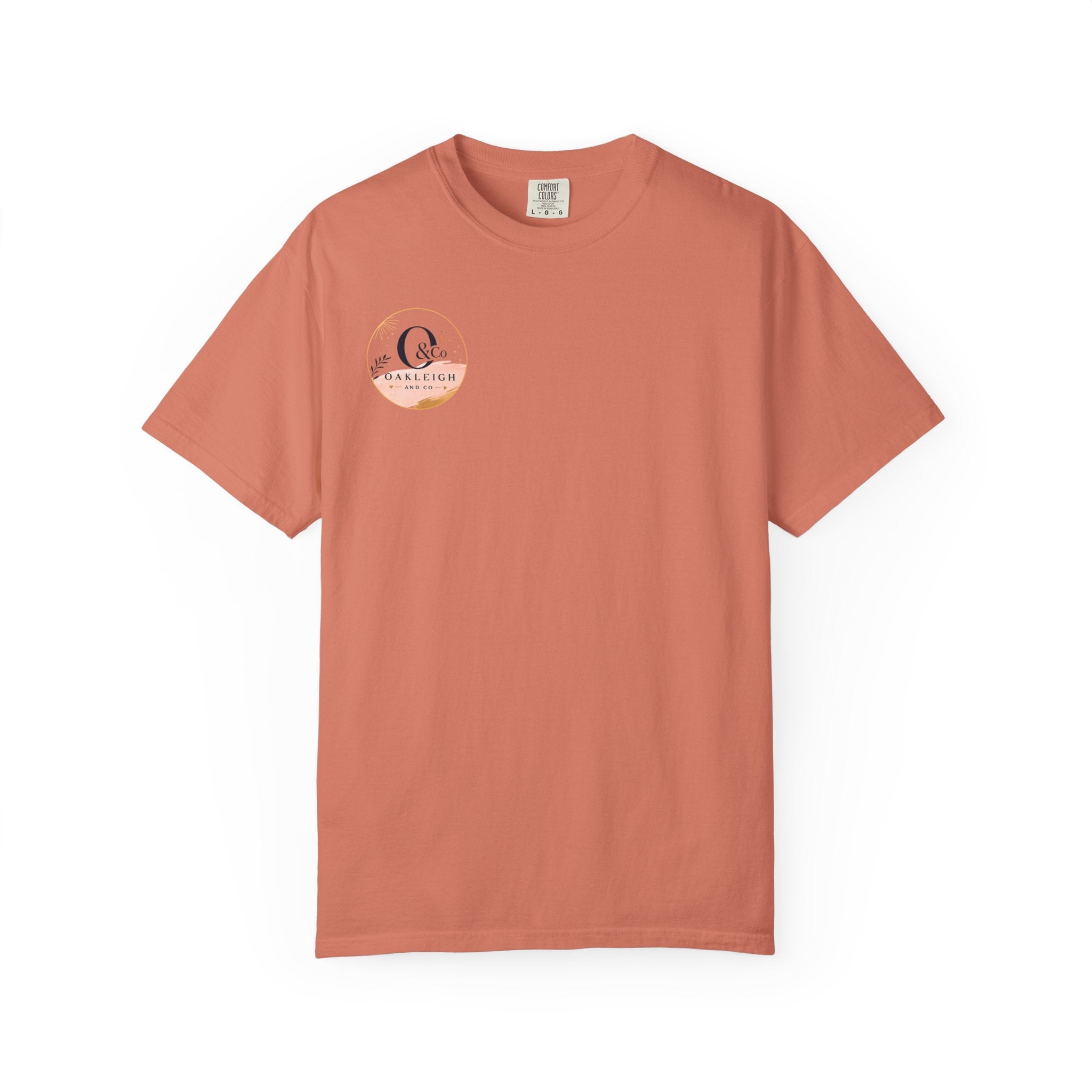 Oakleigh & Co. Branded T‑Shirt — Minimal Logo Chest & Back Paintbrush Design