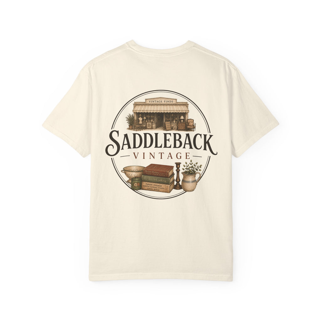 Saddleback Vintage T-Shirt — Rustic Furniture Store Logo Tee