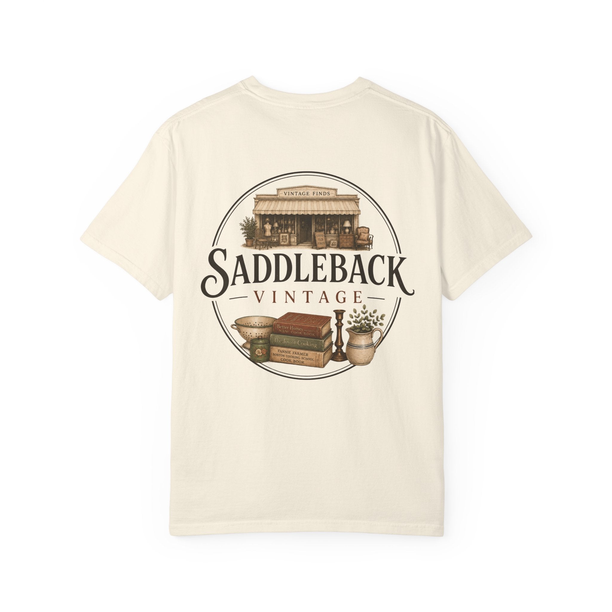 Saddleback Vintage T-Shirt — Rustic Furniture Store Logo Tee