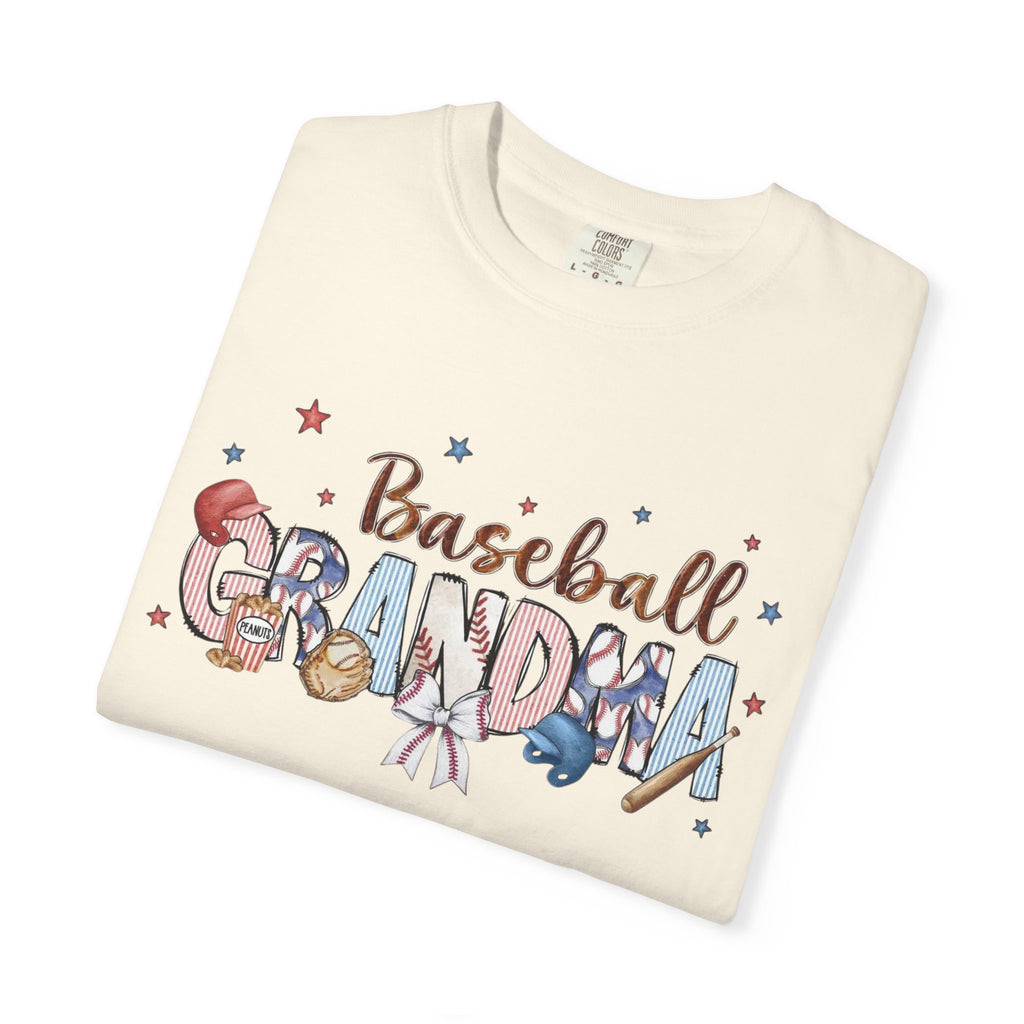 Baseball Grandma T-Shirt — Cute Sports Grandma Gift
