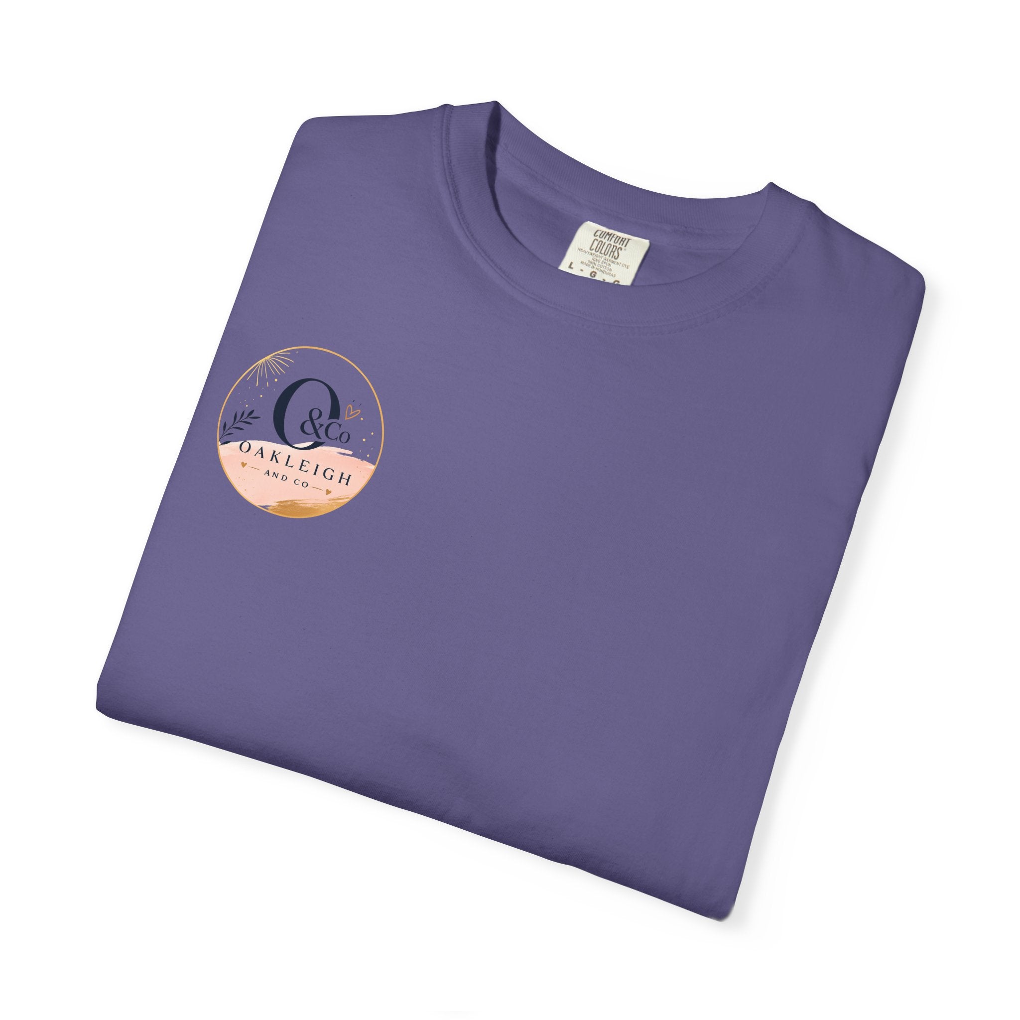 Oakleigh & Co. Branded T‑Shirt — Minimal Logo Chest & Back Paintbrush Design