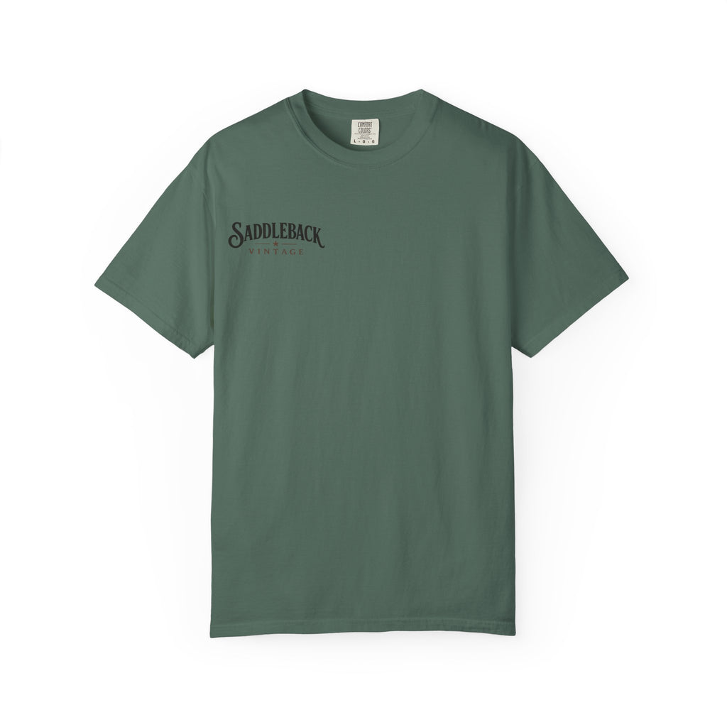 Saddleback Vintage T-Shirt — Rustic Furniture Store Logo Tee