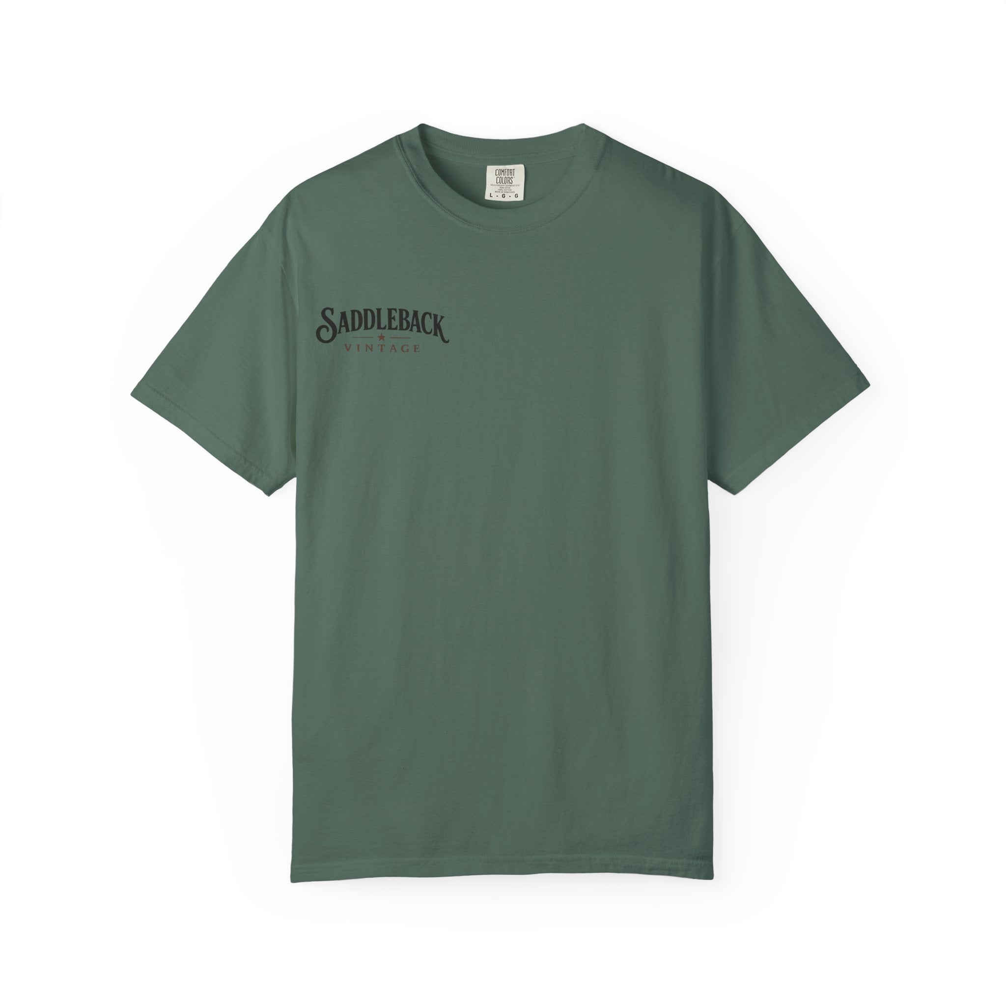 Saddleback Vintage T-Shirt — Rustic Furniture Store Logo Tee