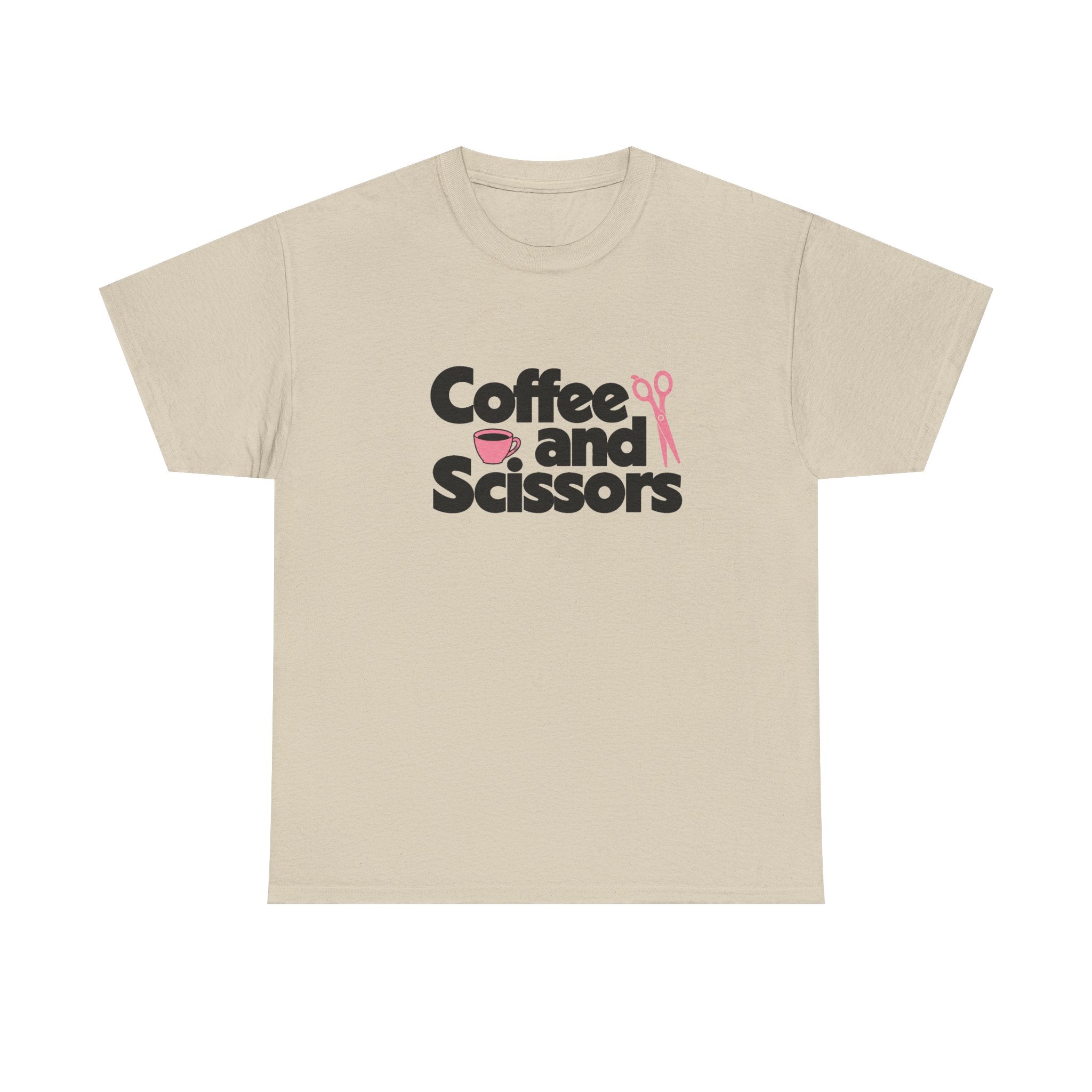 Coffee and Scissors Tee