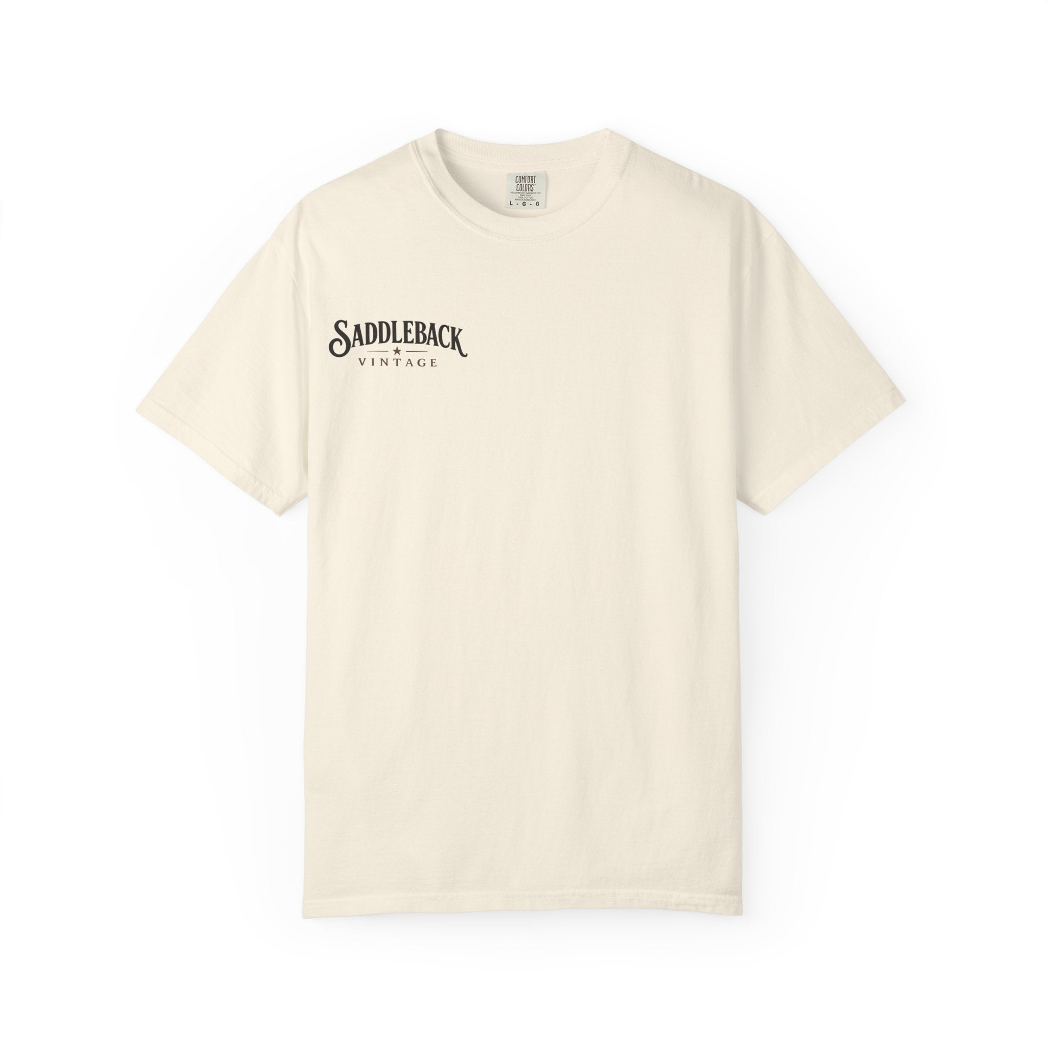 Saddleback Vintage T-Shirt — Rustic Furniture Store Logo Tee