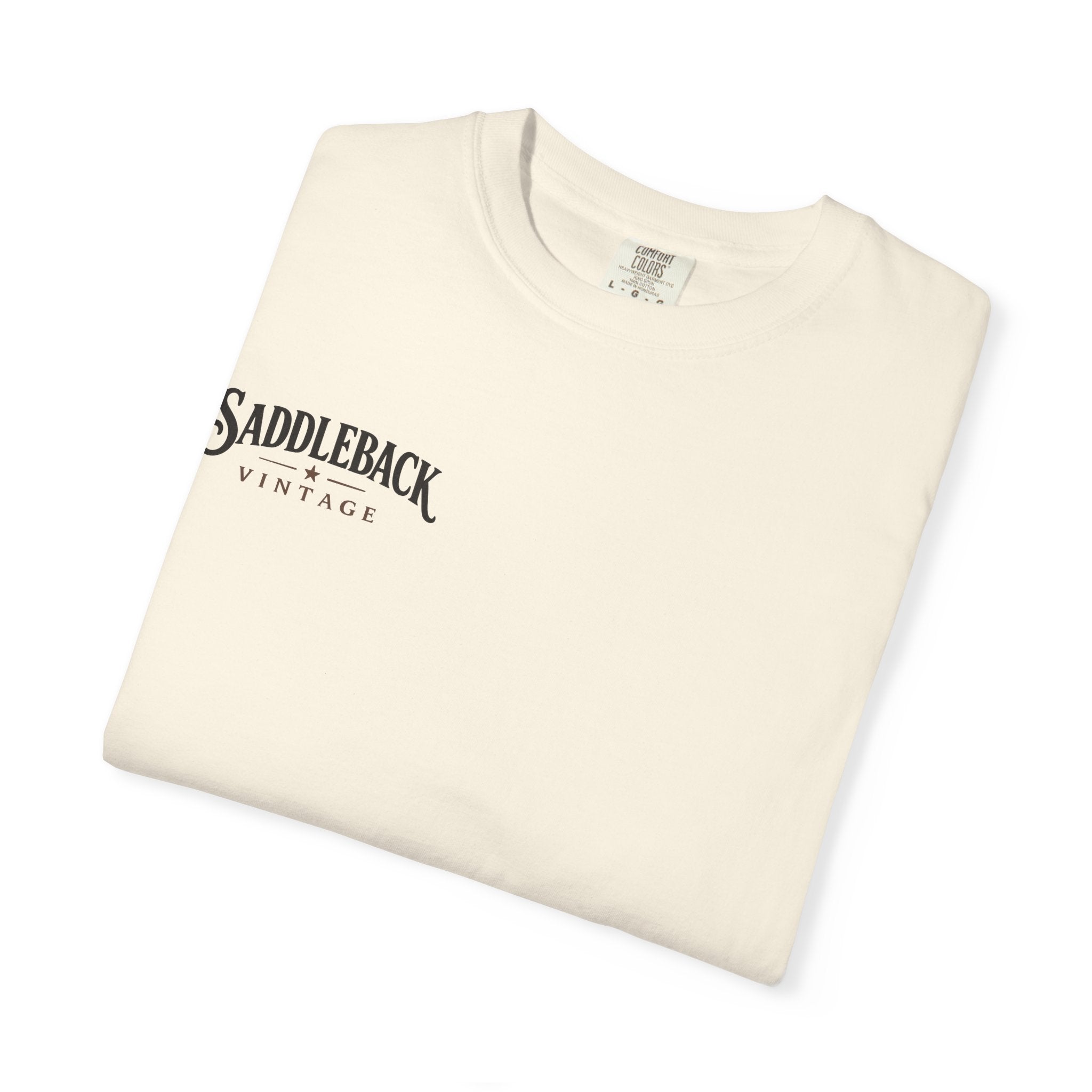 Saddleback Vintage T-Shirt — Rustic Furniture Store Logo Tee