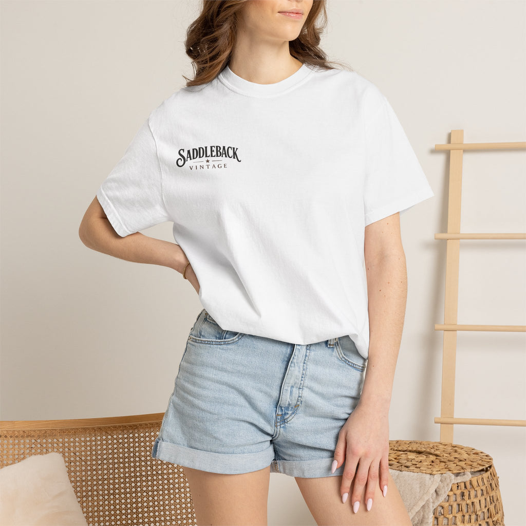 Saddleback Vintage T-Shirt — Rustic Furniture Store Logo Tee
