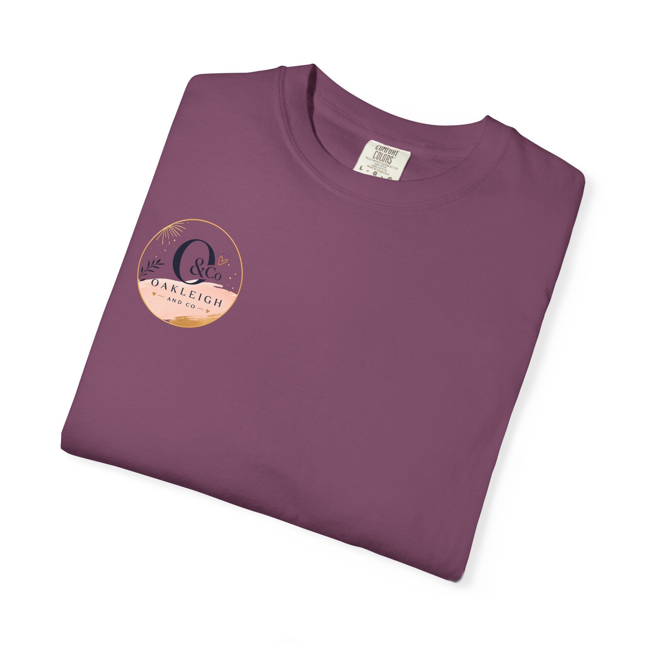 Oakleigh & Co. Branded T‑Shirt — Minimal Logo Chest & Back Paintbrush Design