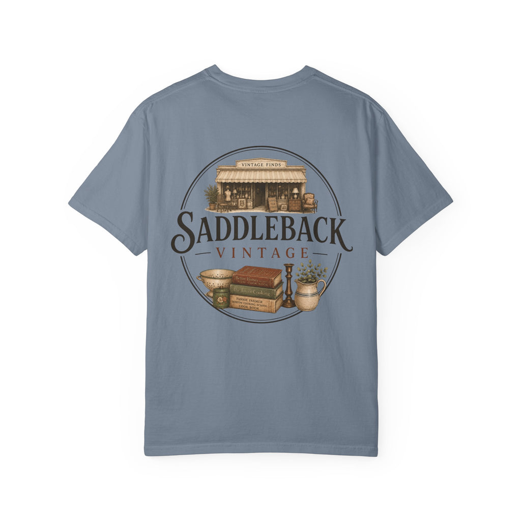 Saddleback Vintage T-Shirt — Rustic Furniture Store Logo Tee