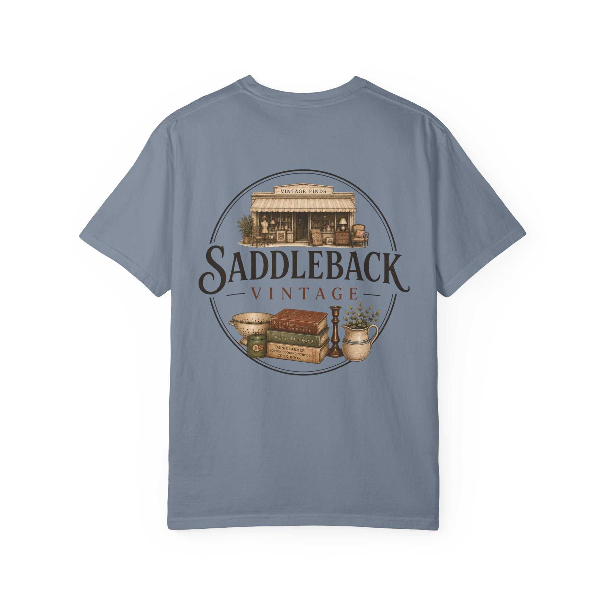 Saddleback Vintage T-Shirt — Rustic Furniture Store Logo Tee