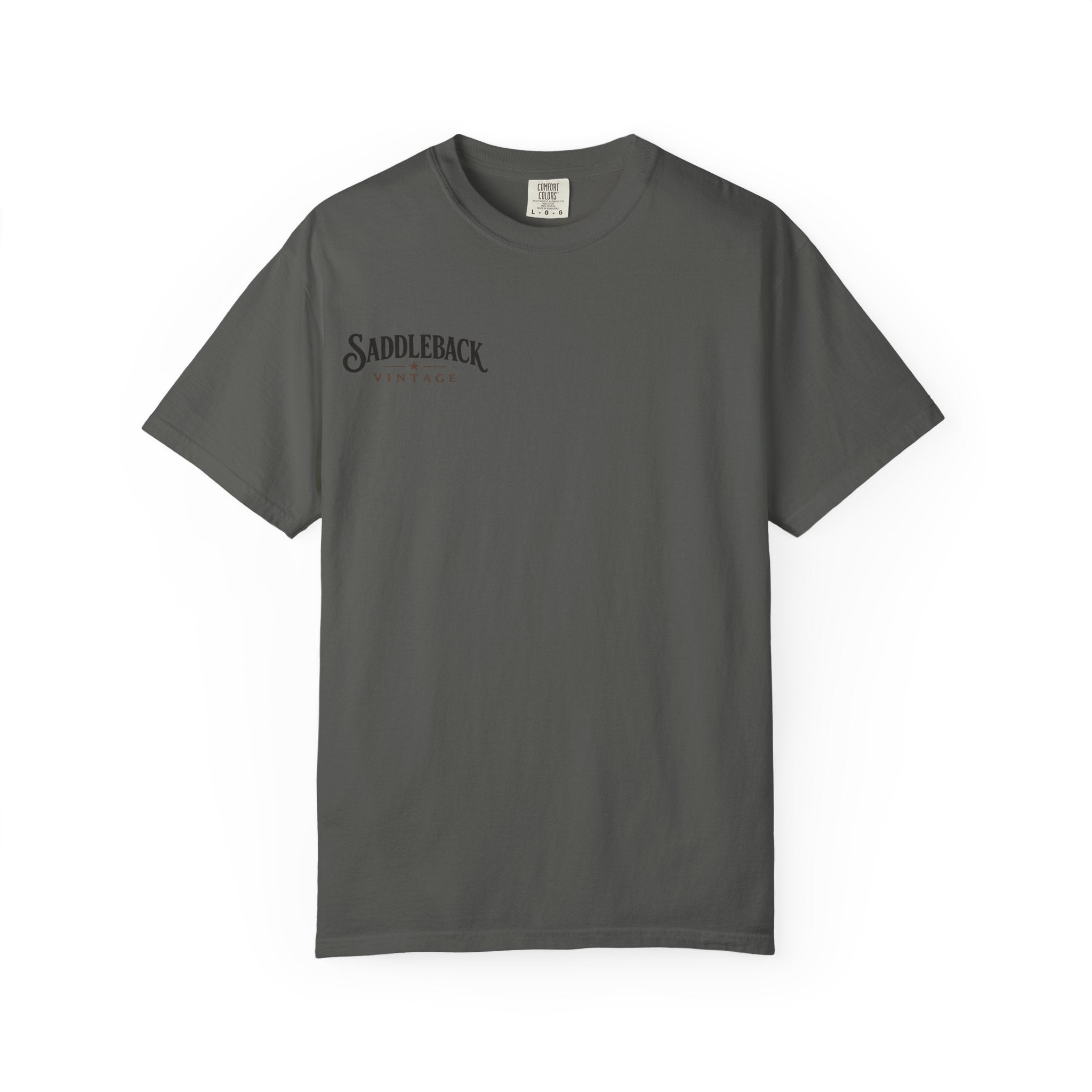 Saddleback Vintage T-Shirt — Rustic Furniture Store Logo Tee
