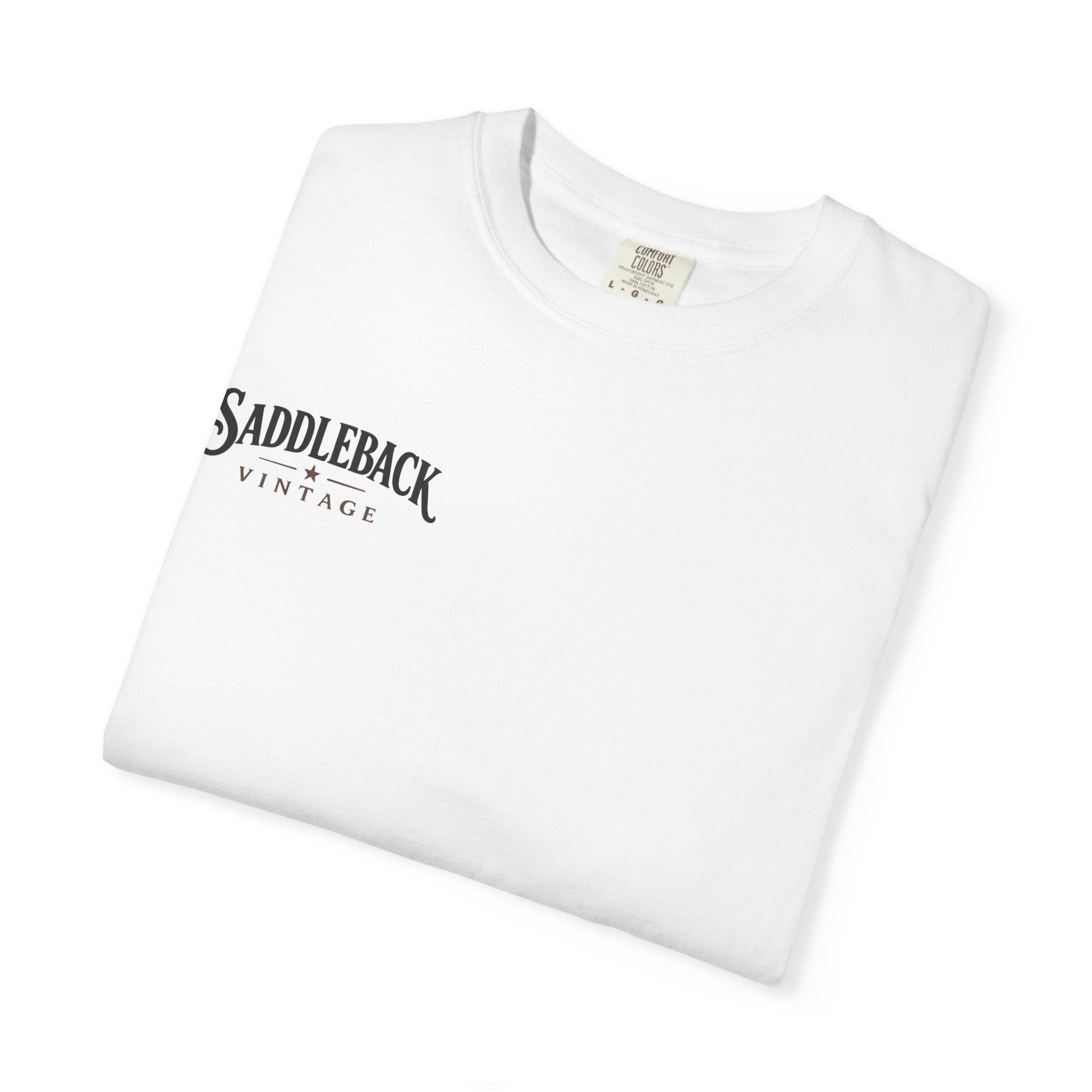 Saddleback Vintage T-Shirt — Rustic Furniture Store Logo Tee