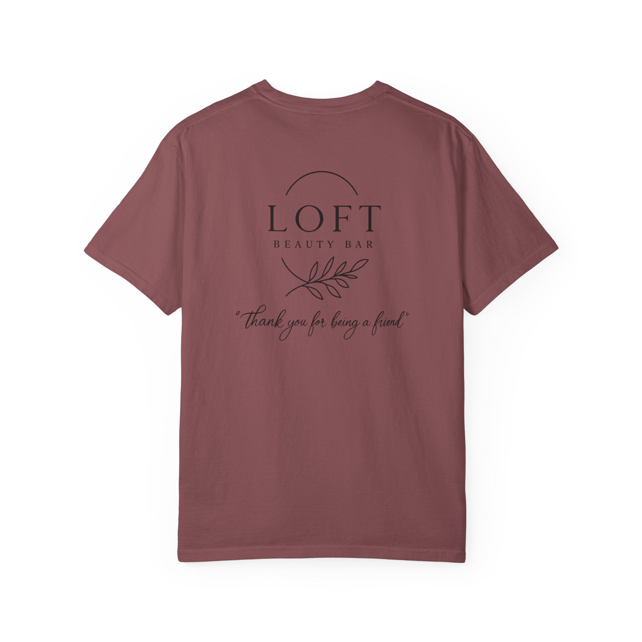 LOFT Beauty Bar Logo T-Shirt — 'Thank you for being a friend' Staff & Promo Tee