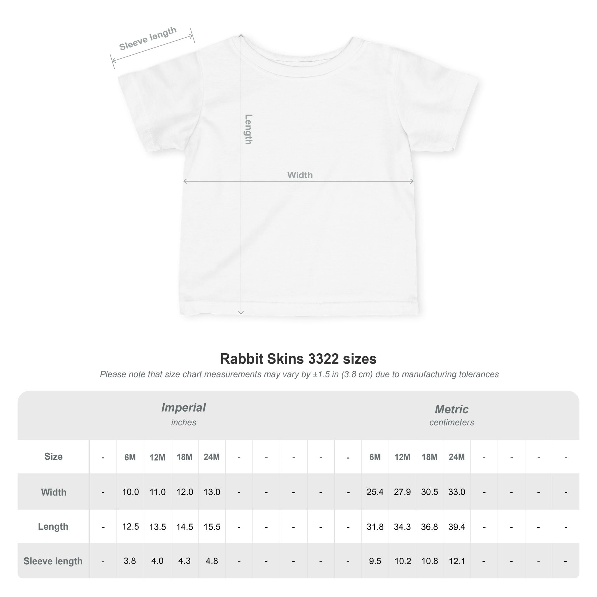 Infant Tee — "Small but Brave" Patriotic Raccoon Baby Shirt