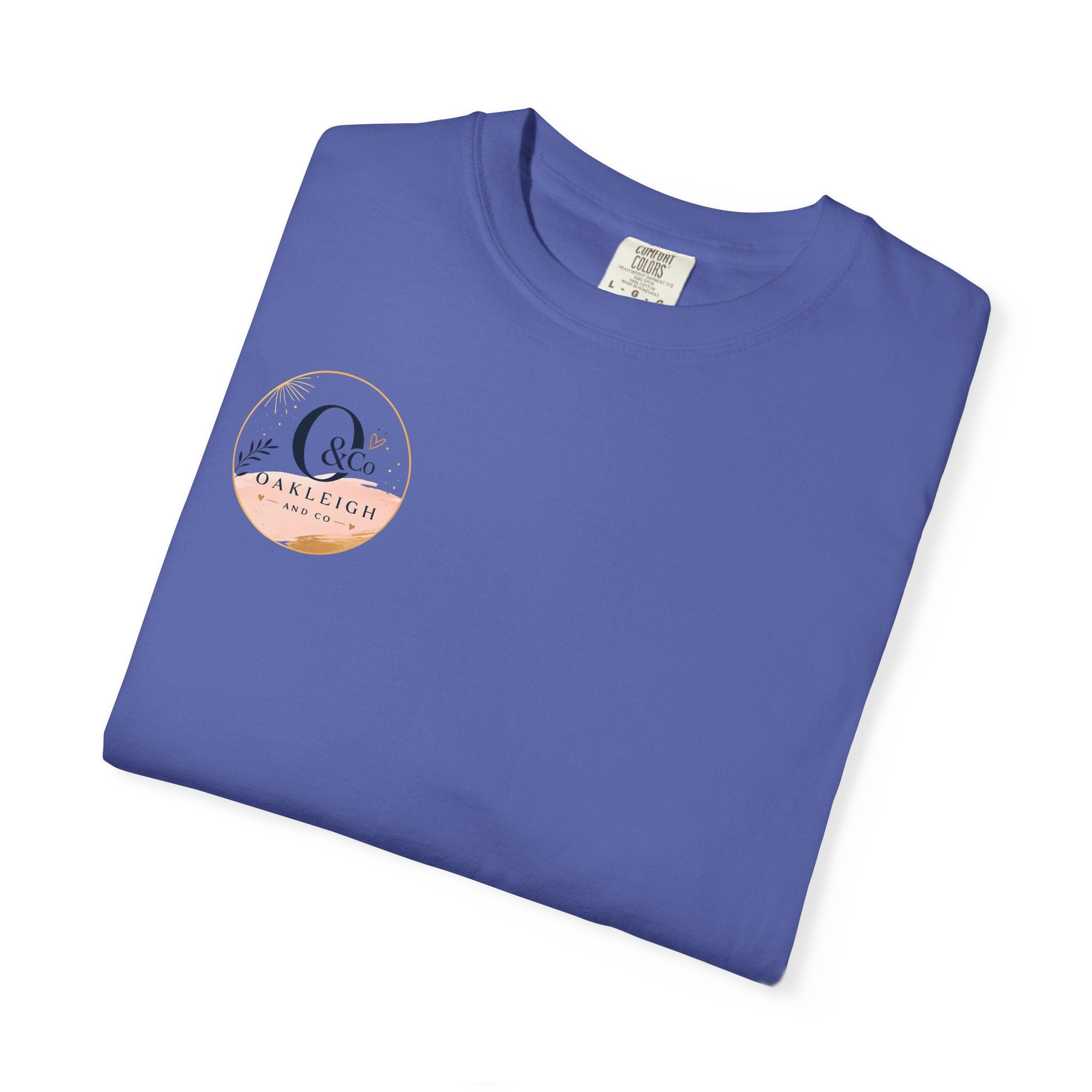 Oakleigh & Co. Branded T‑Shirt — Minimal Logo Chest & Back Paintbrush Design