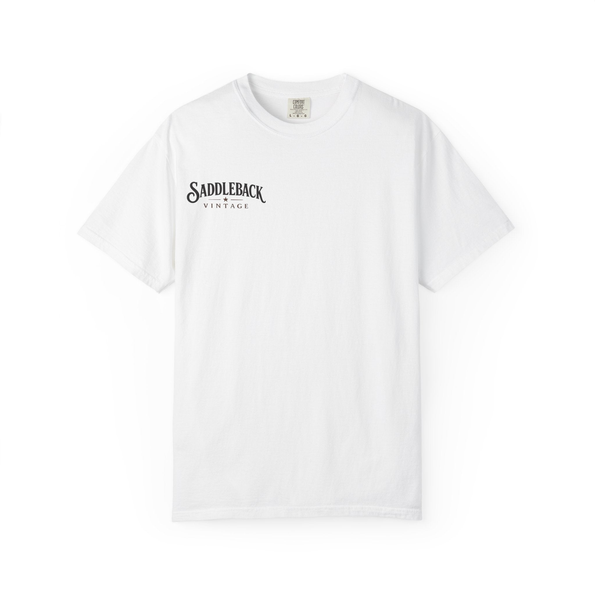 Saddleback Vintage T-Shirt — Rustic Furniture Store Logo Tee